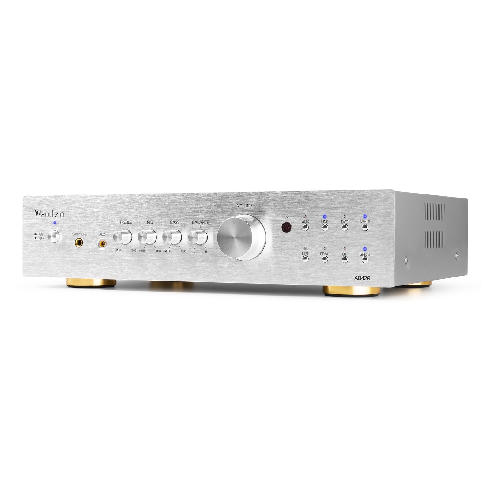 AD420A 4-Channel HiFi Amplifier Alu