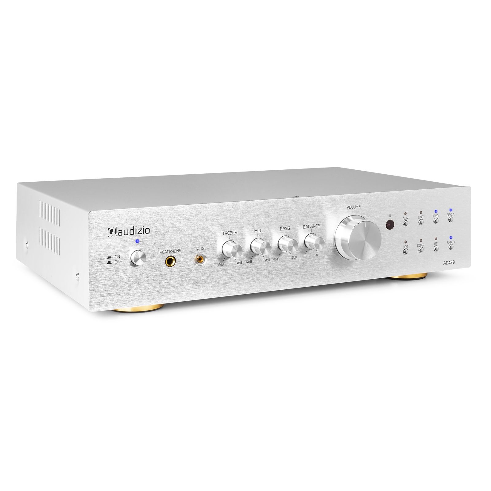 AD420A 4-Channel HiFi Amplifier Alu