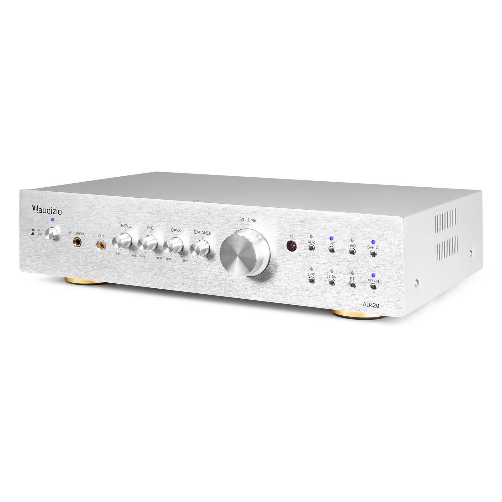 AD420A 4-Channel HiFi Amplifier Alu