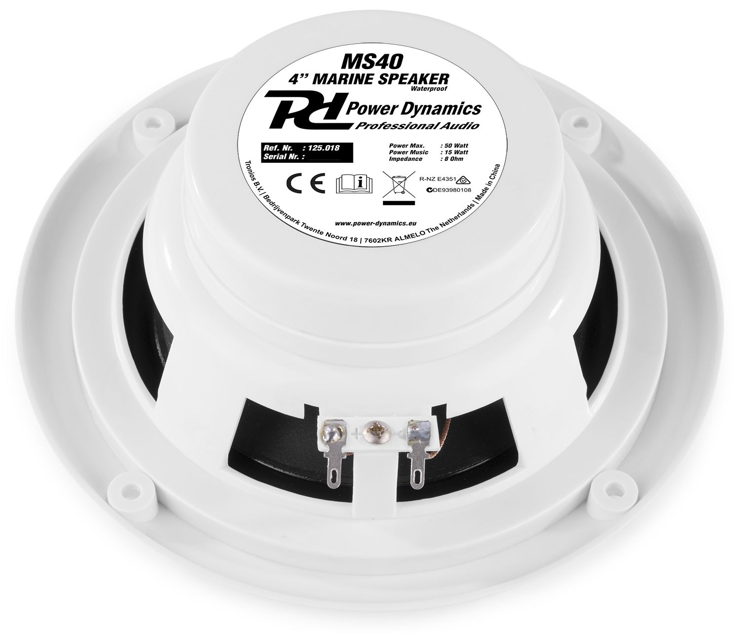 MS40 Waterproof Marine Speaker Set  4" 50W