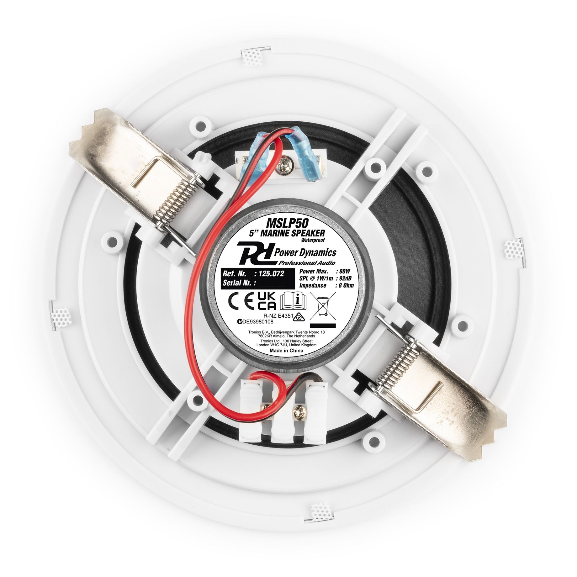 MSLP50 Marine Speaker Set 5" 80W Low Profile