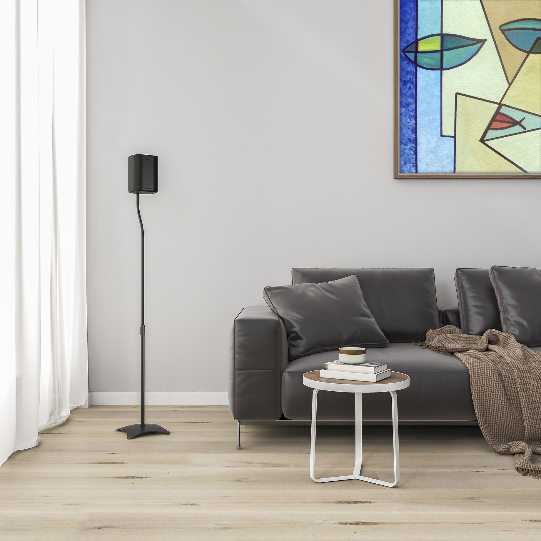 HTS10 Satellite Speaker Floor Stand, set of 2