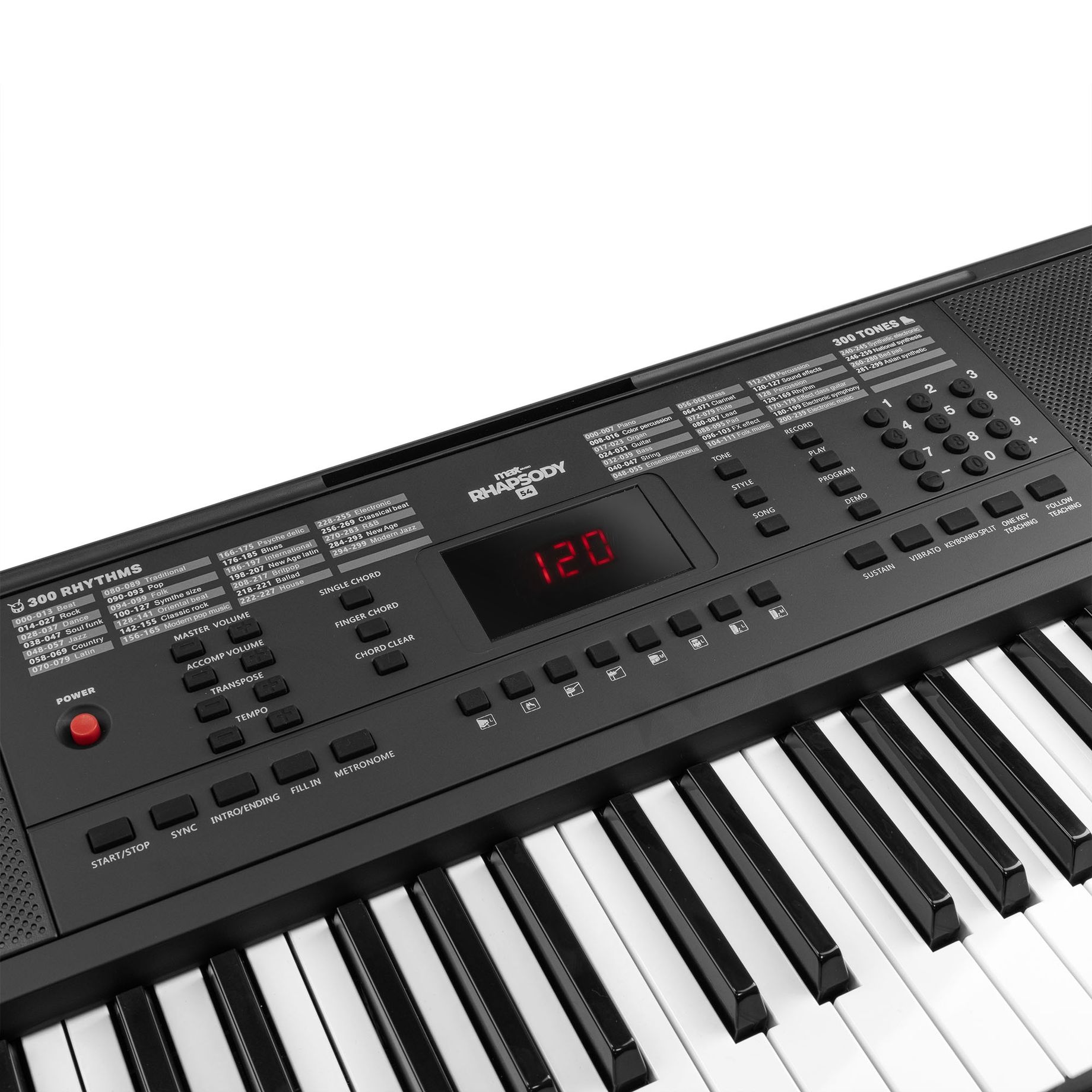 Rhapsody54 Electronic Keyboard 54-keys