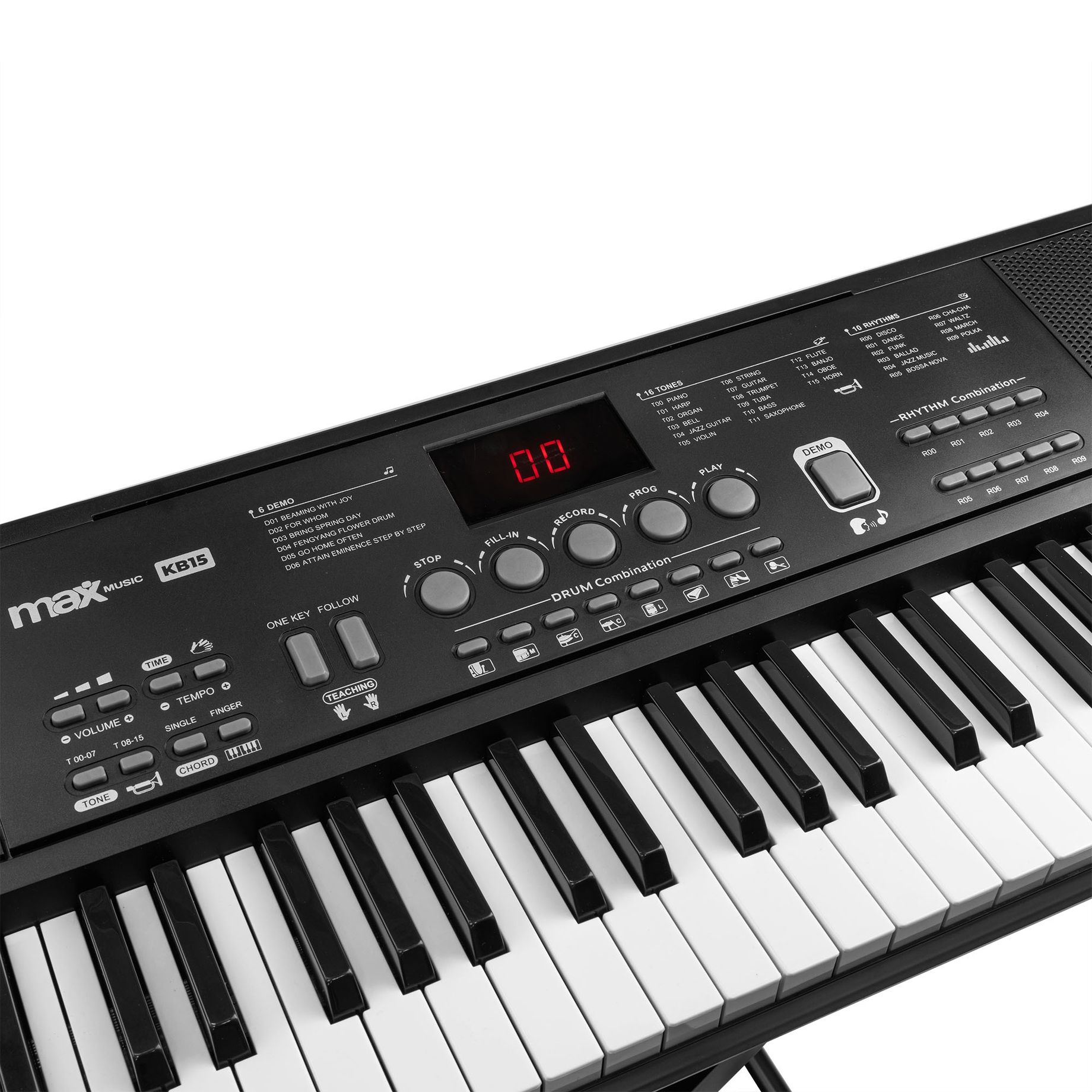 KB15SET Electronic Keyboard 61-keys with Battery Set
