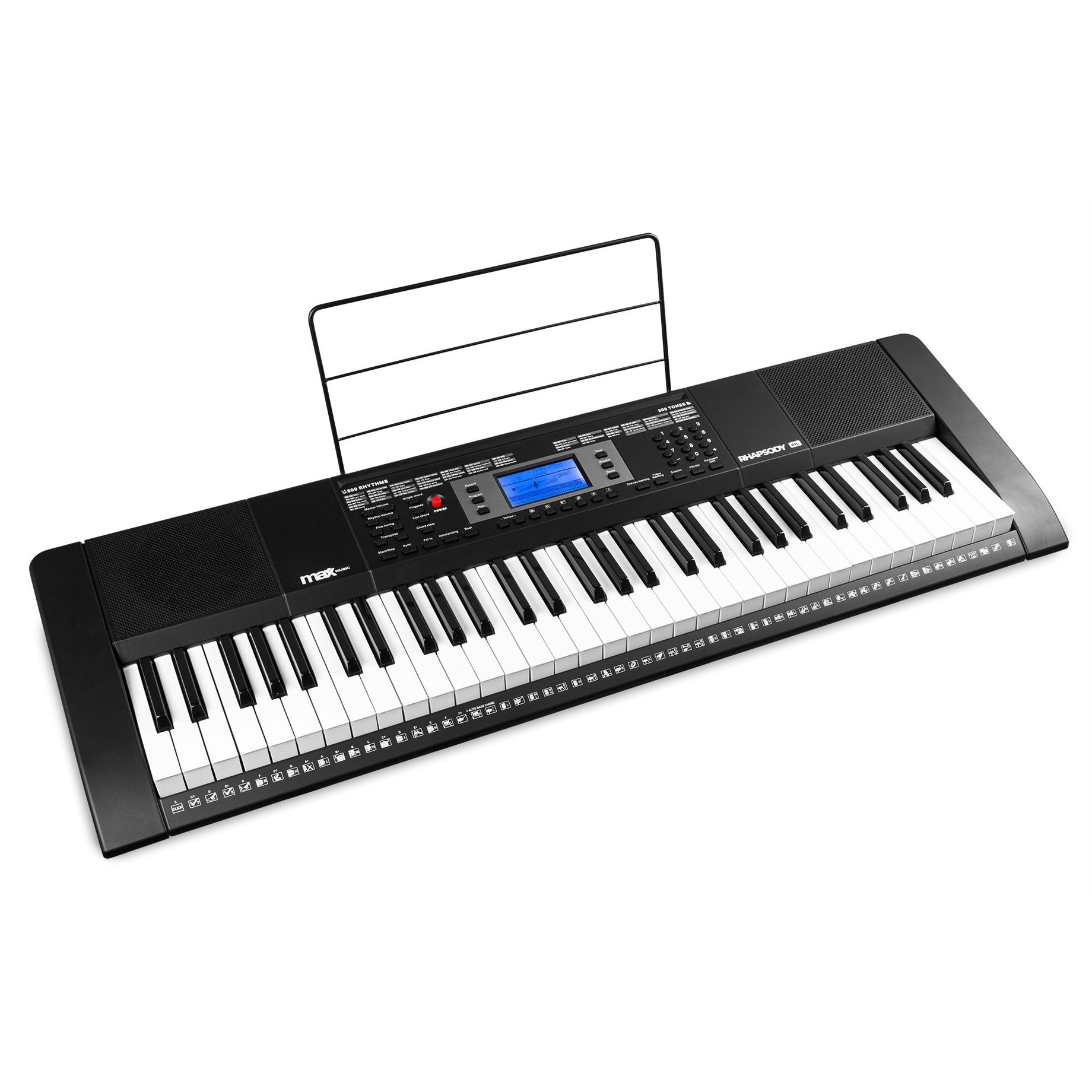 Rhapsody61L Electronic Keyboard with 61 lighted keys