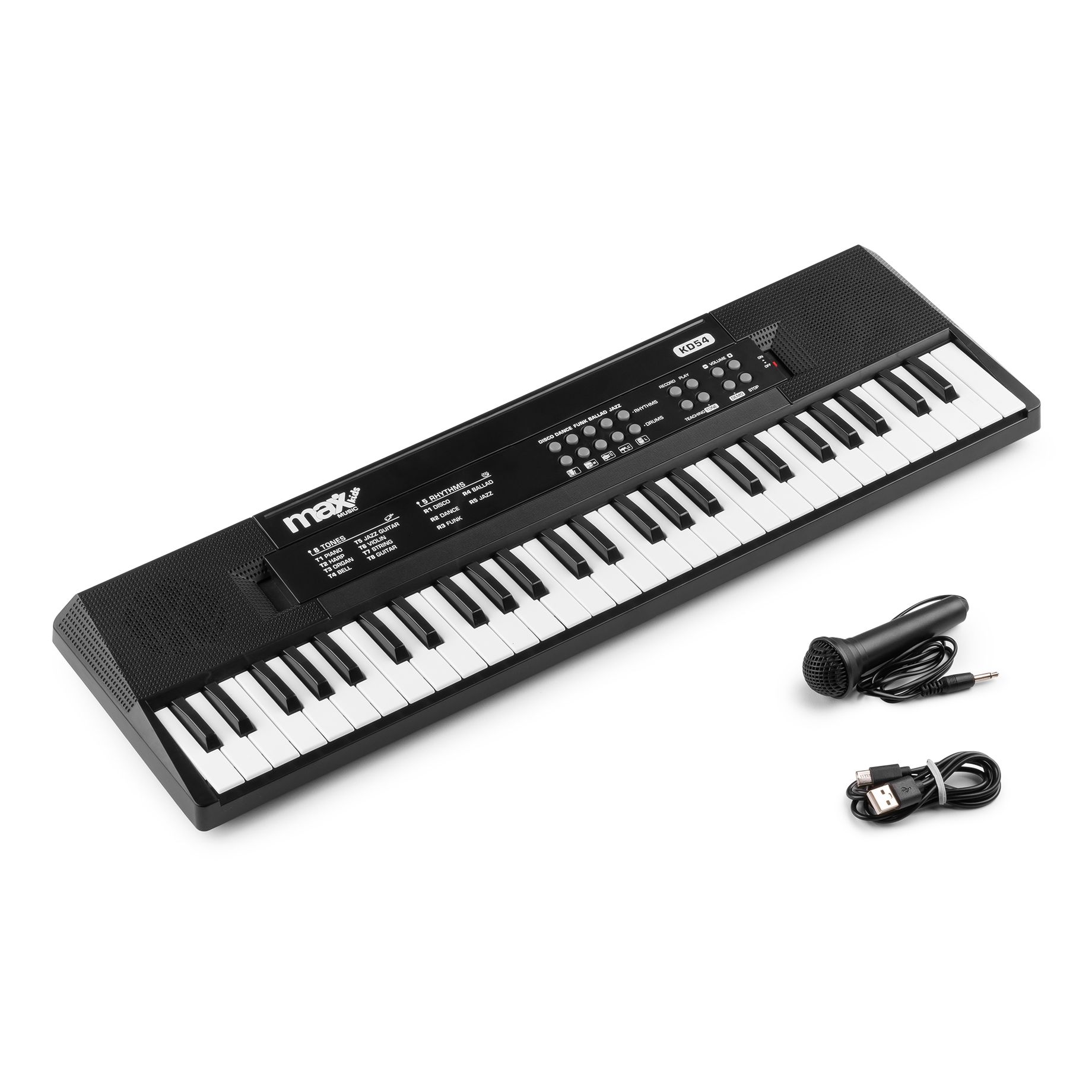 KD54 Electronic Keyboard 54-keys with Battery