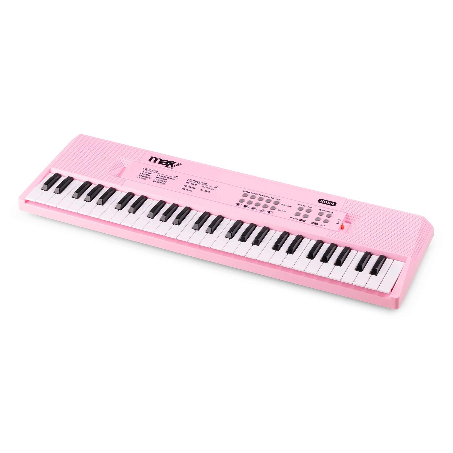 KD54 Electronic Keyboard 54-keys with Battery Pink