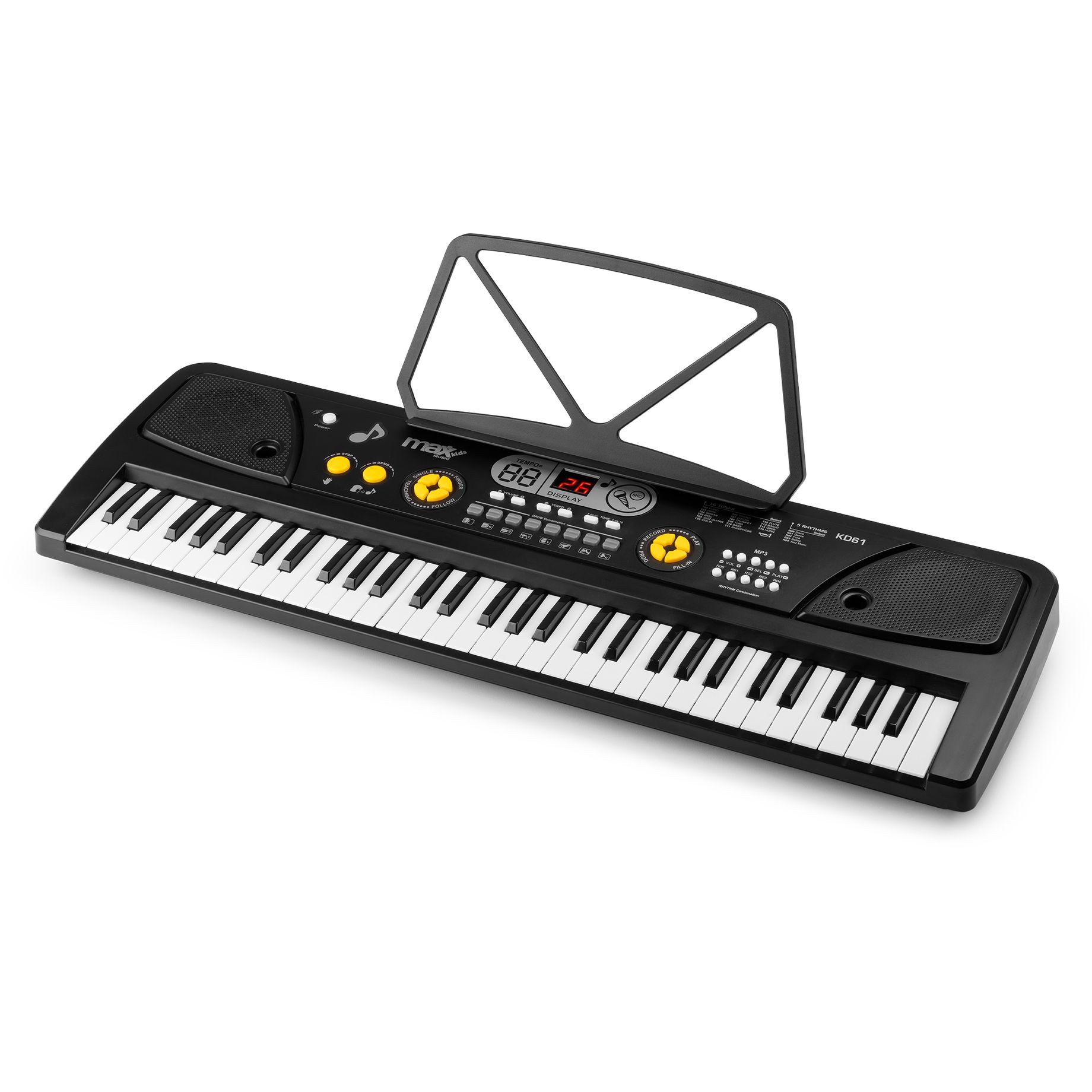 KD61 Electronic Keyboard 61 keys with Battery