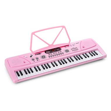 KD61P Electronic Keyboard 61 keys with Battery Pink