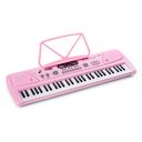KD61P Electronic Keyboard 61 keys with Battery Pink