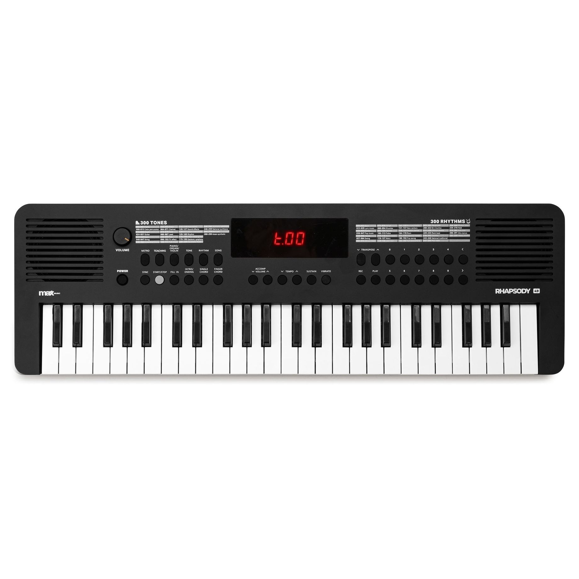 Rhapsody49 Electronic Keyboard 49-keys