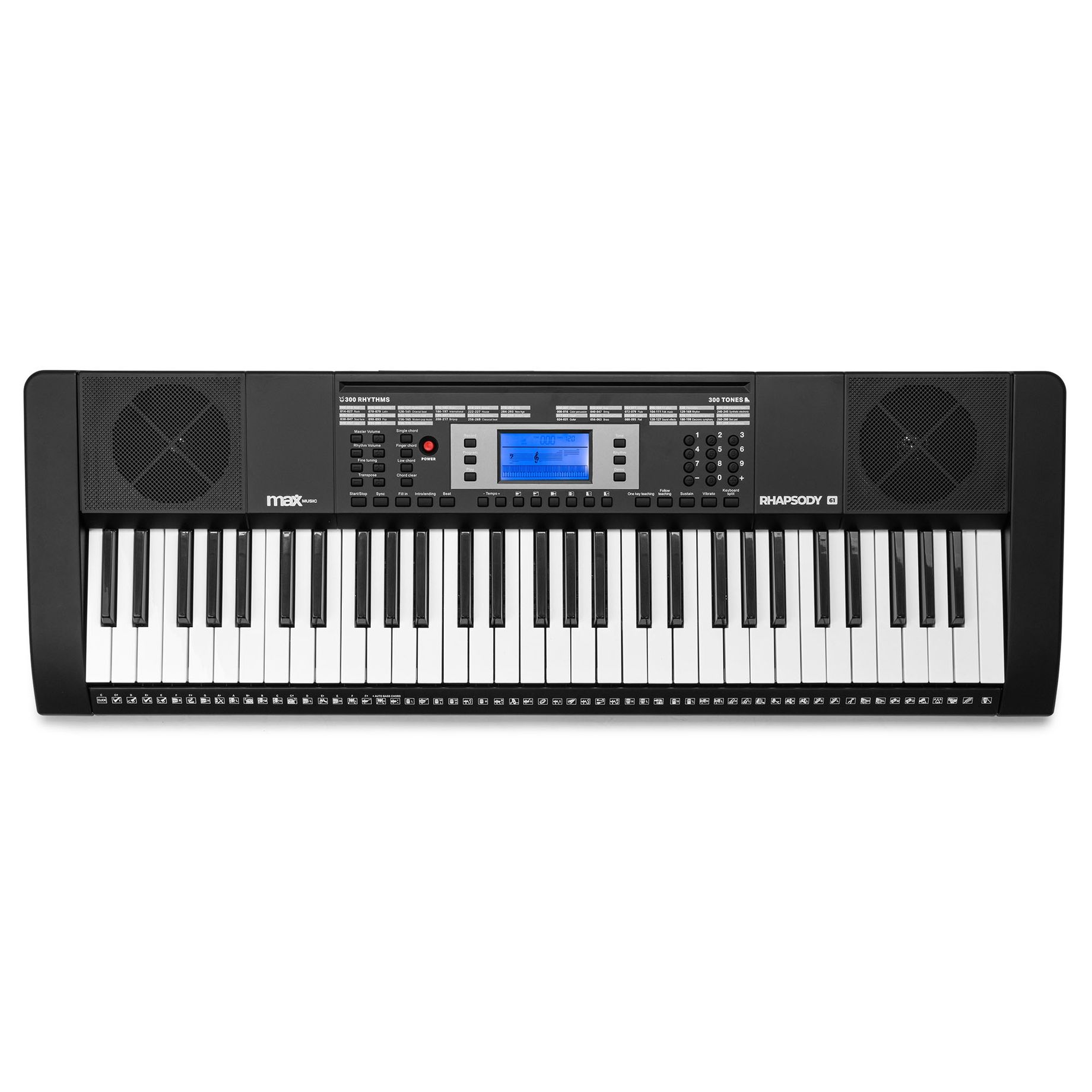 Rhapsody61 Electronic Keyboard 61-keys