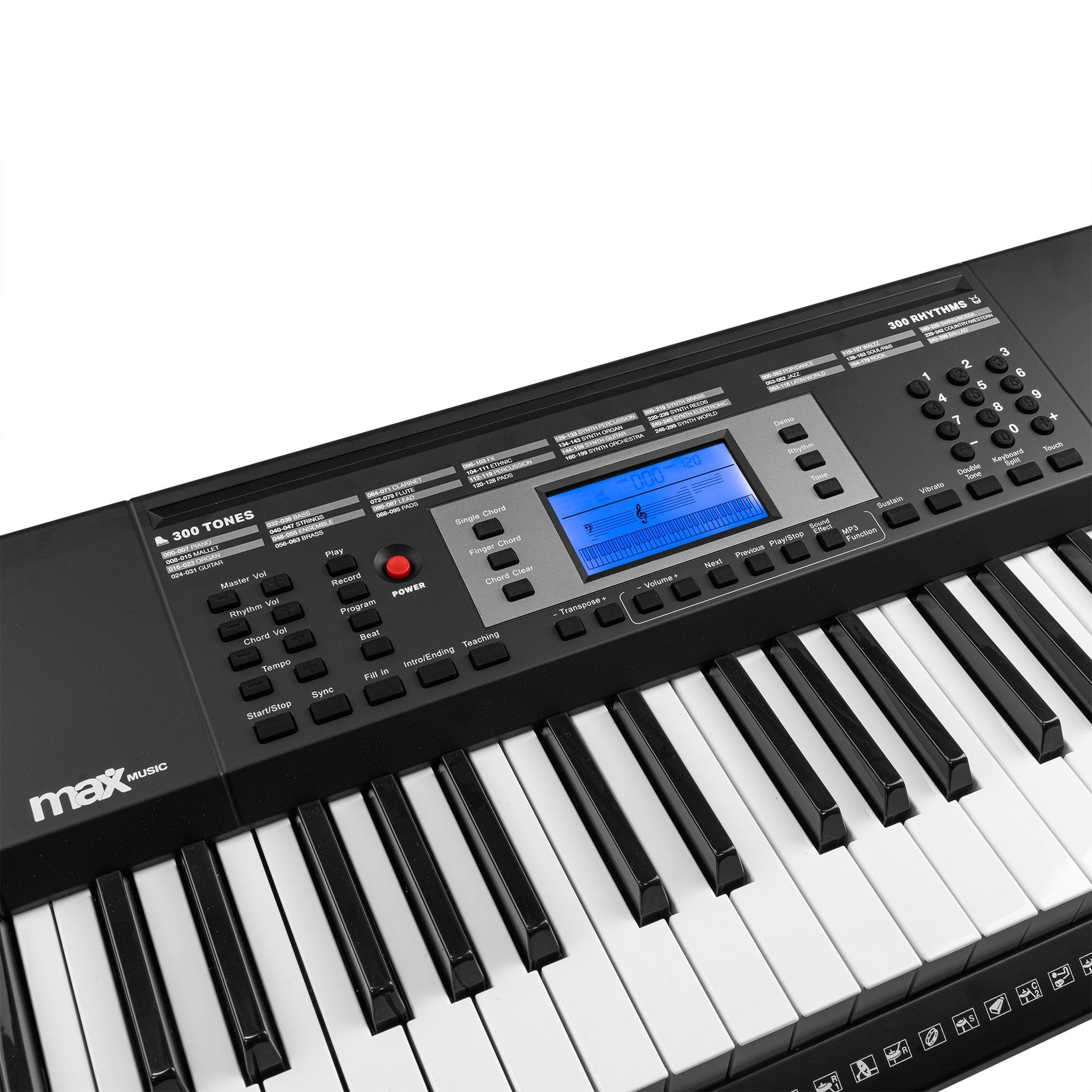 Rhapsody61M Electronic Keyboard 61-key Touch Sensitive