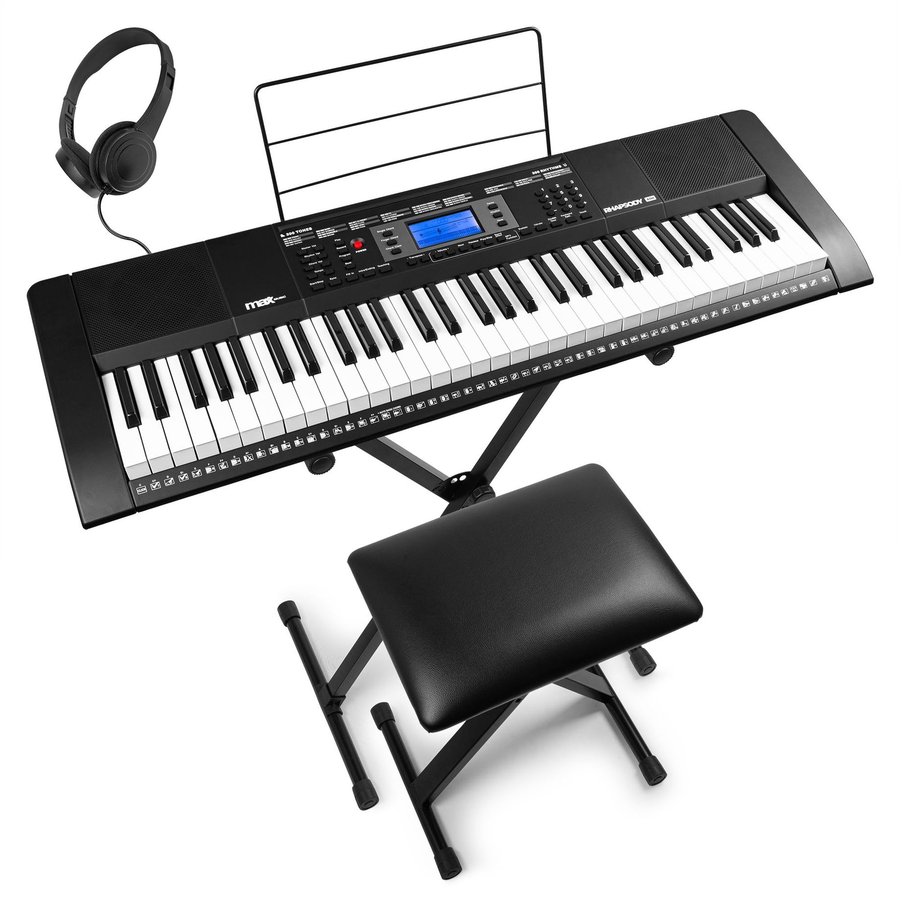 Rhapsody61M Electronic Keyboard 61-key Touch Sensitive Set