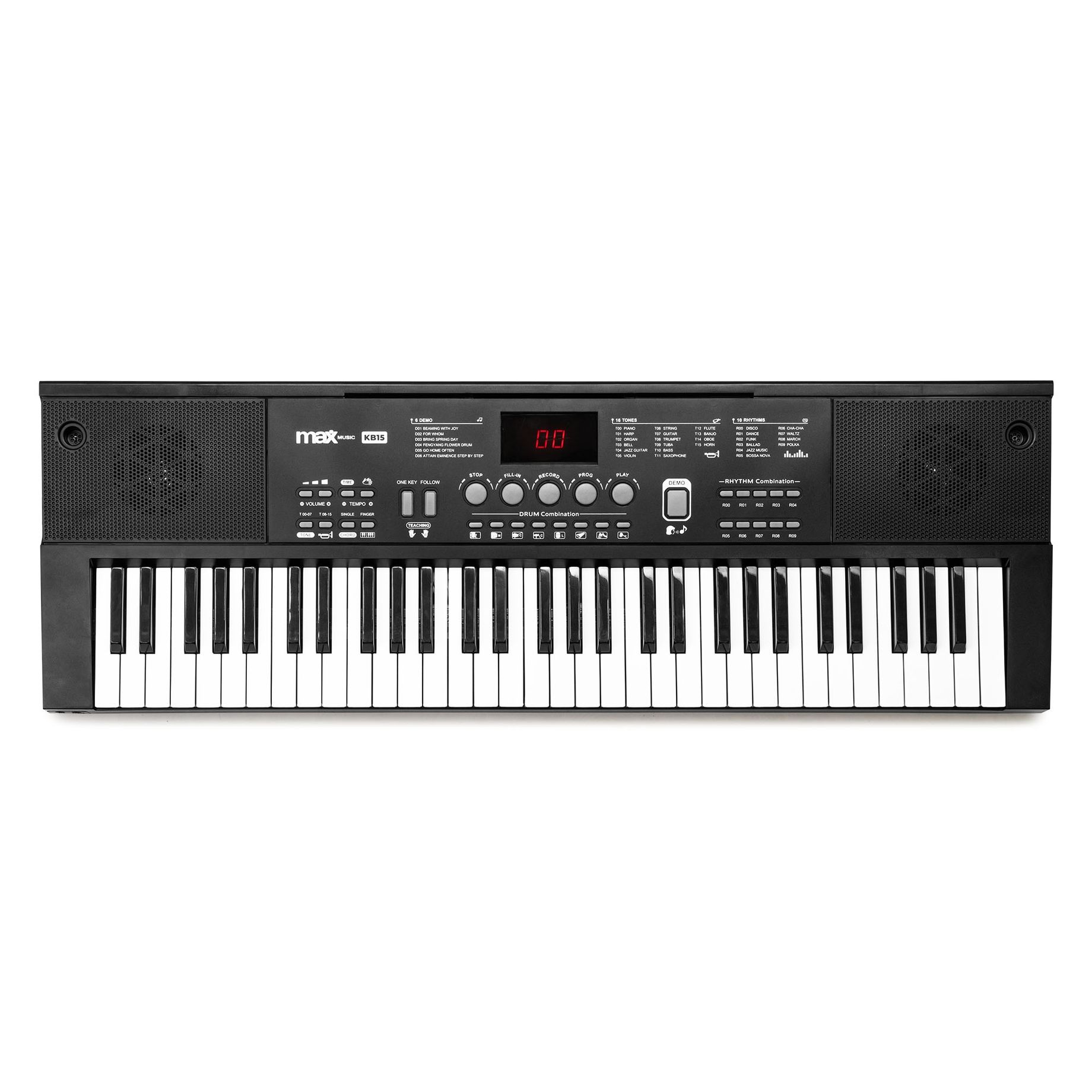 KB15 Electronic Keyboard 61-keys with Battery