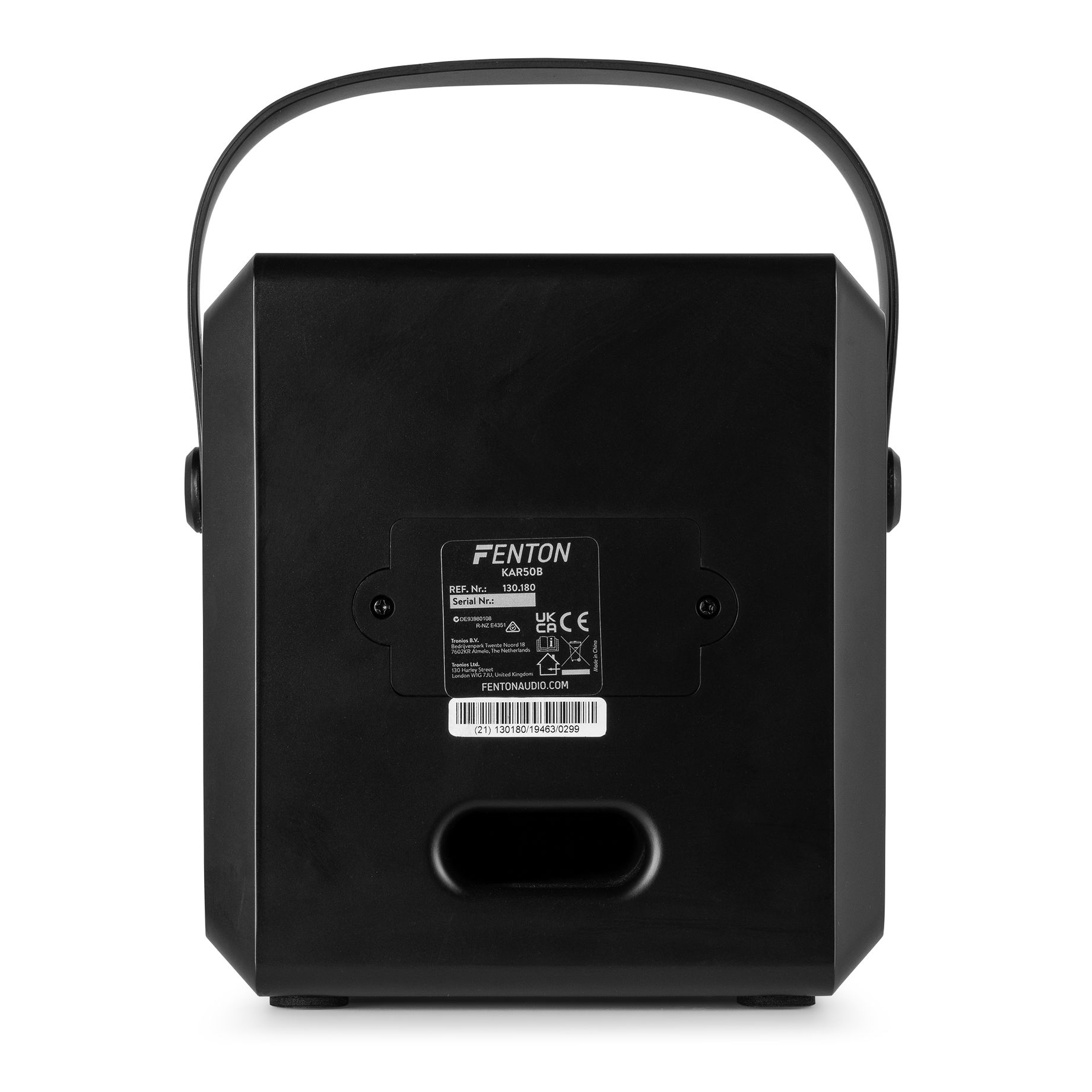 KAR50B Karaoke Speaker with LED Light Effect Black