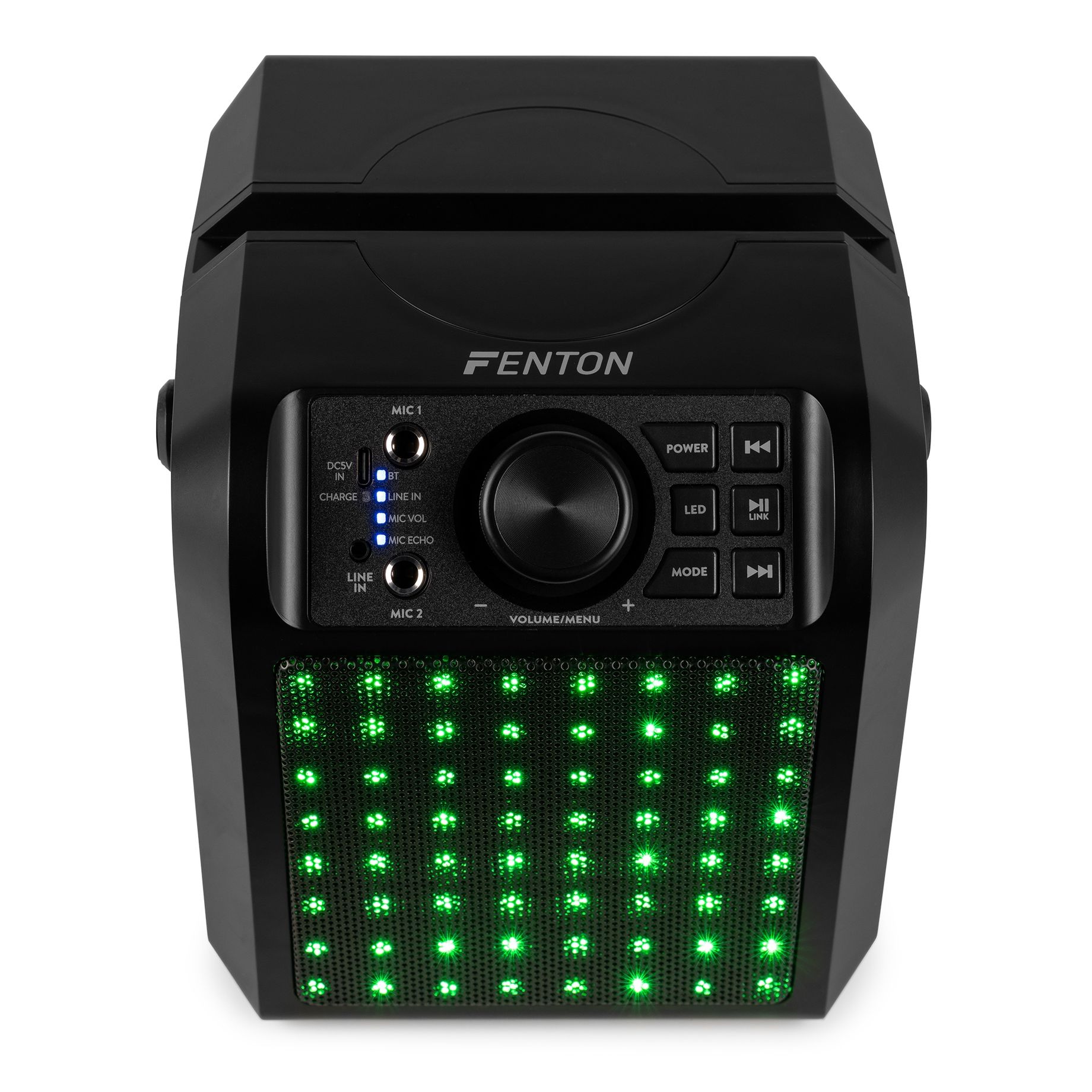 KAR50B Karaoke Speaker with LED Light Effect Black