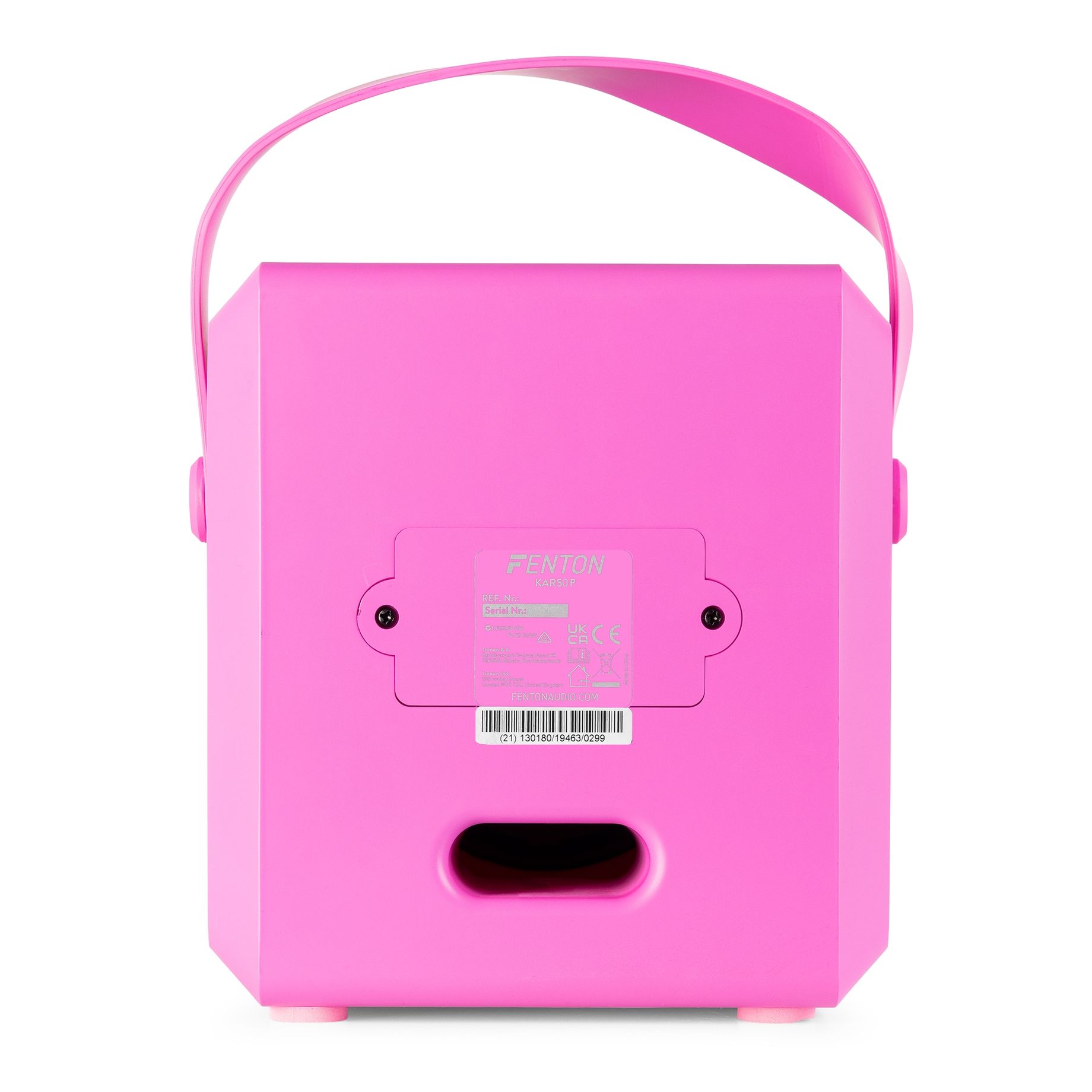 KAR50P Karaoke Speaker with LED Light Effect Pink