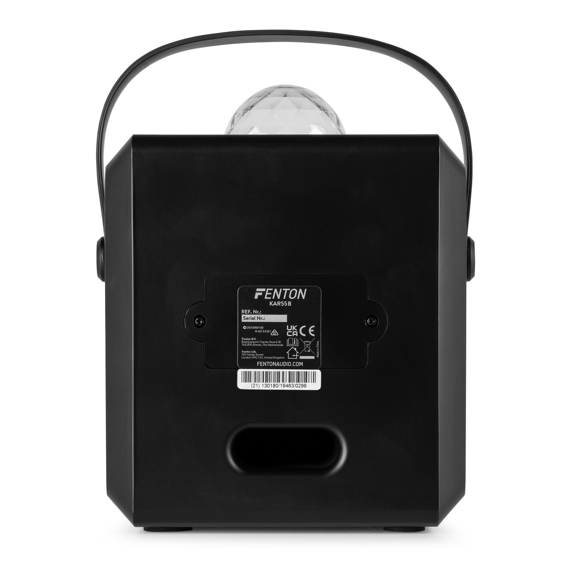 KAR55B Karaoke Speaker with LED Jelly Ball Black