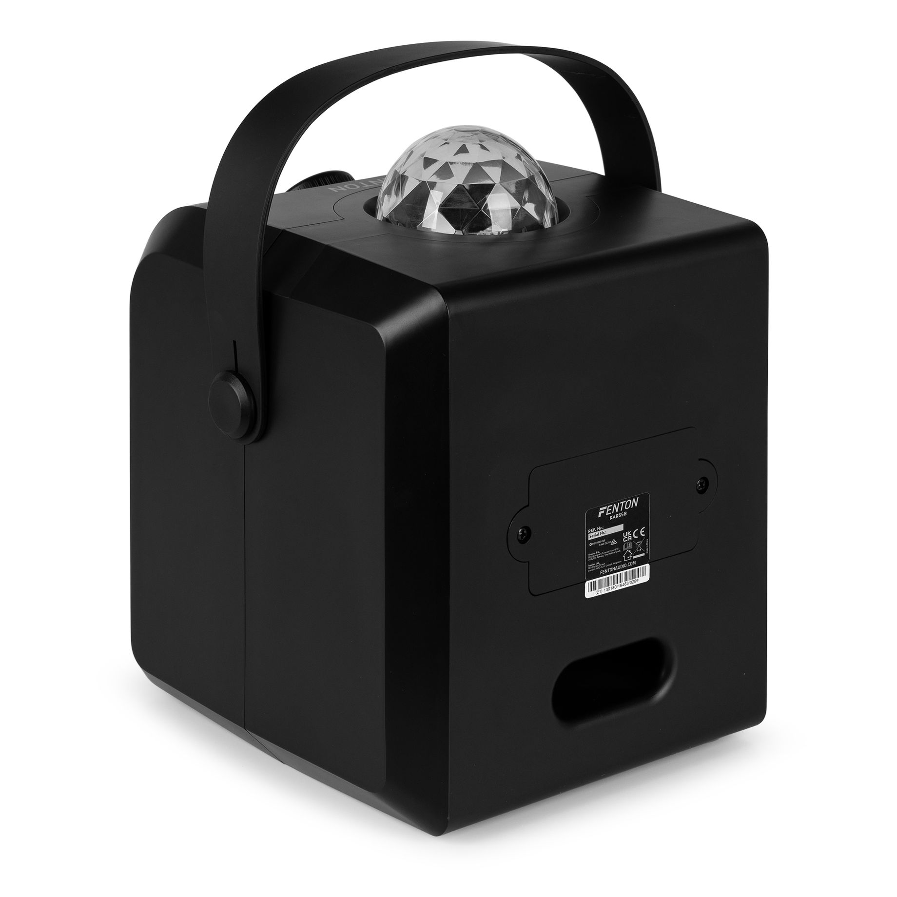 KAR55B Karaoke Speaker with LED Jelly Ball Black