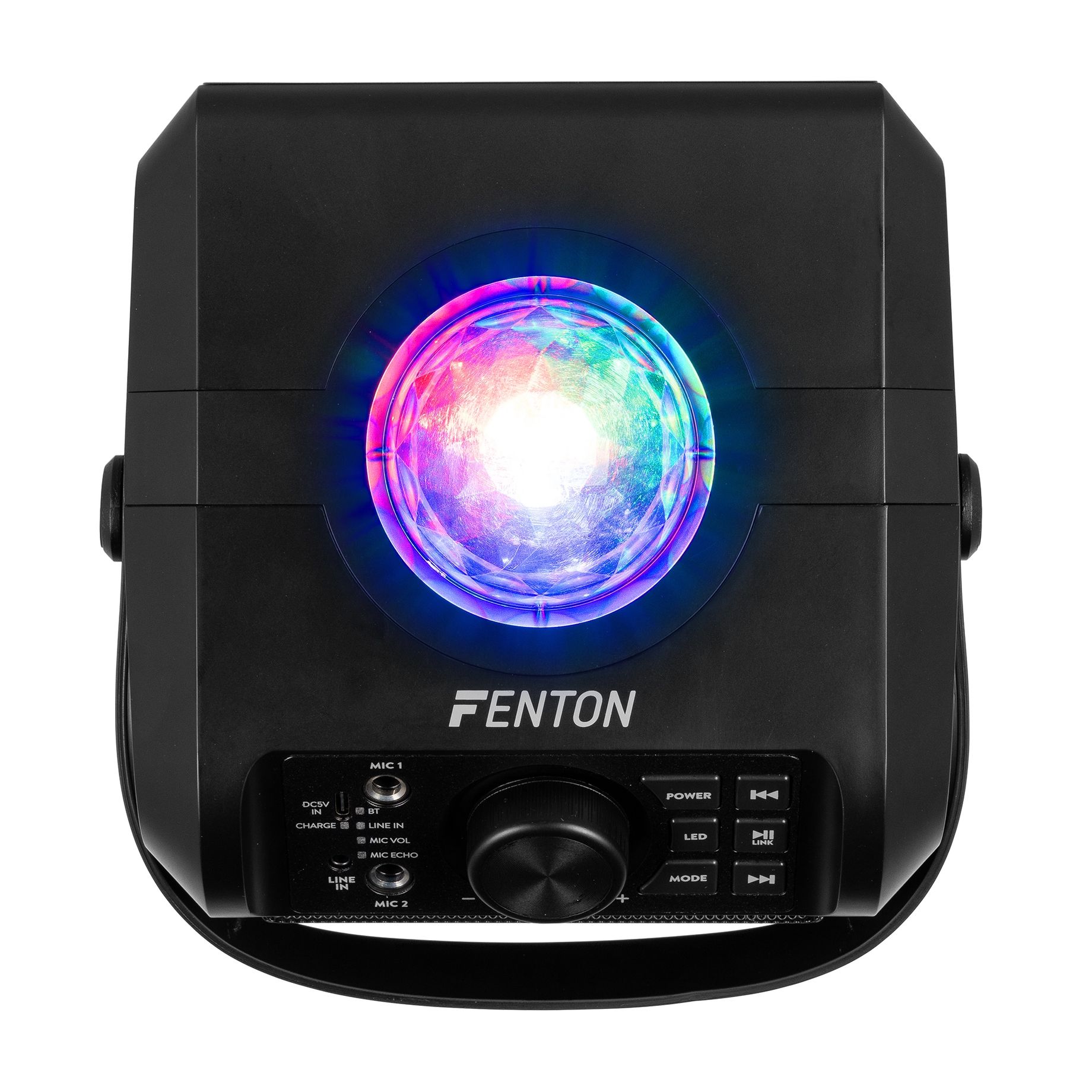 KAR55B Karaoke Speaker with LED Jelly Ball Black