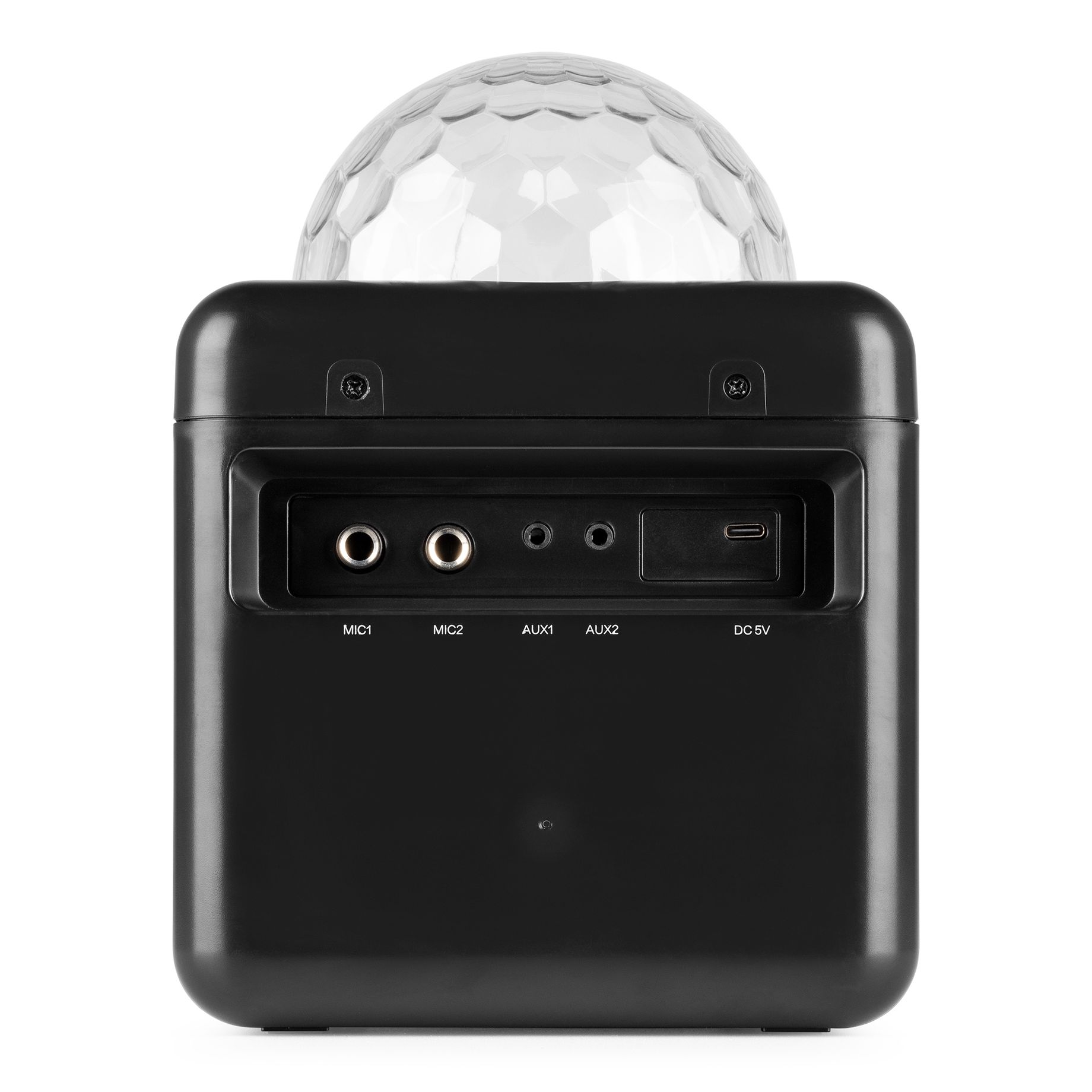 KAR15B Karaoke Speaker with 2 microphones Black