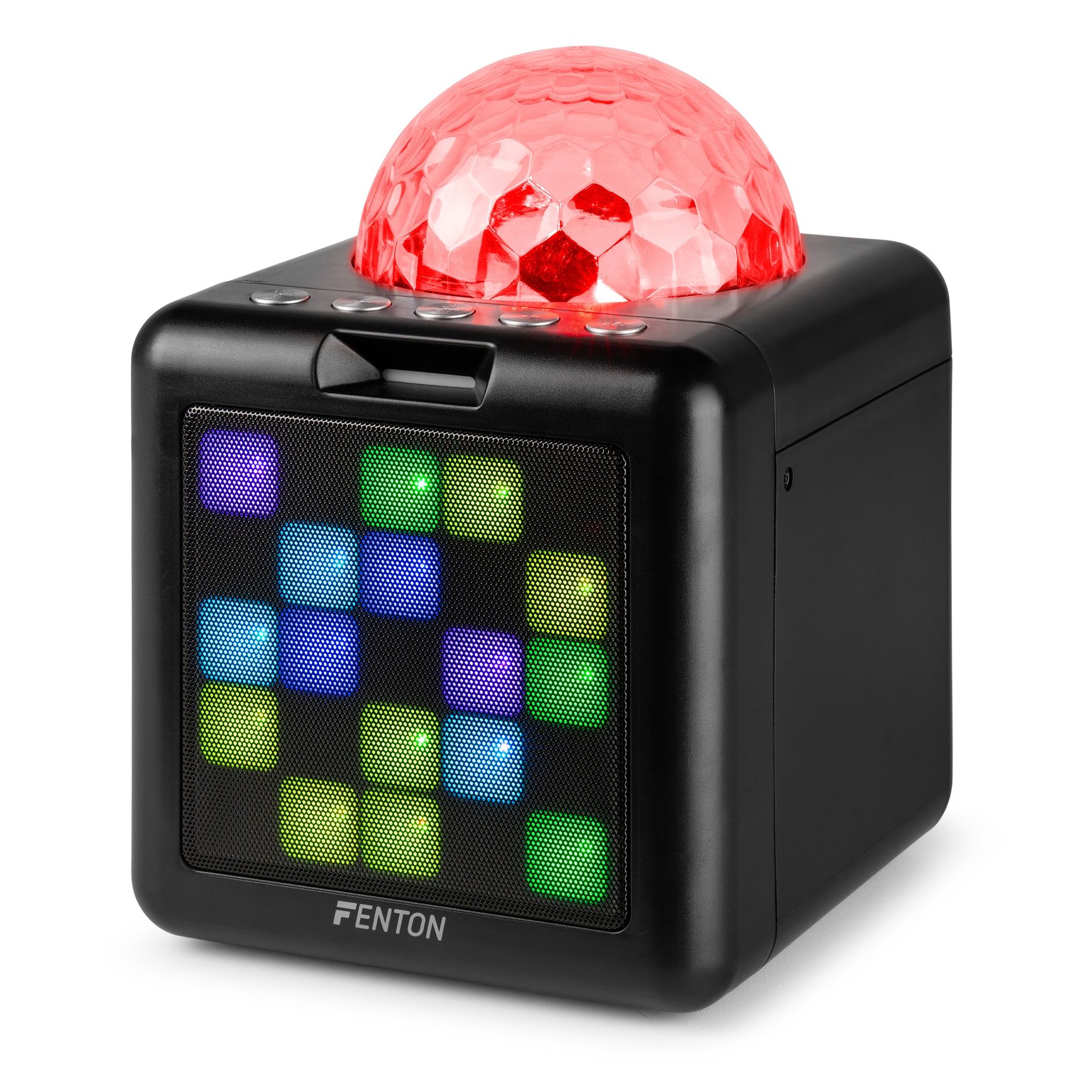 KAR15B Karaoke Speaker with 2 microphones Black