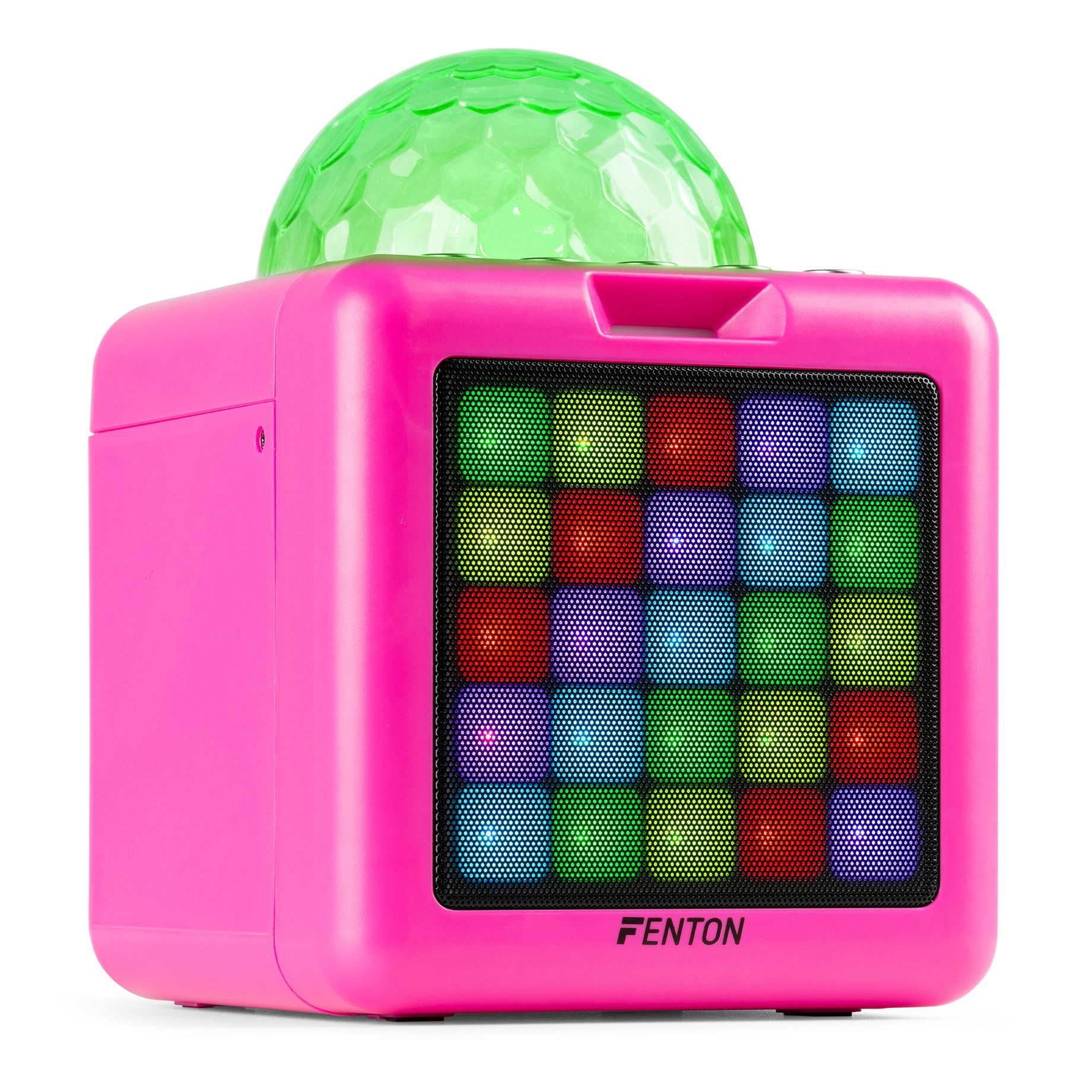 KAR15P Karaoke Speaker with 2 microphones Pink