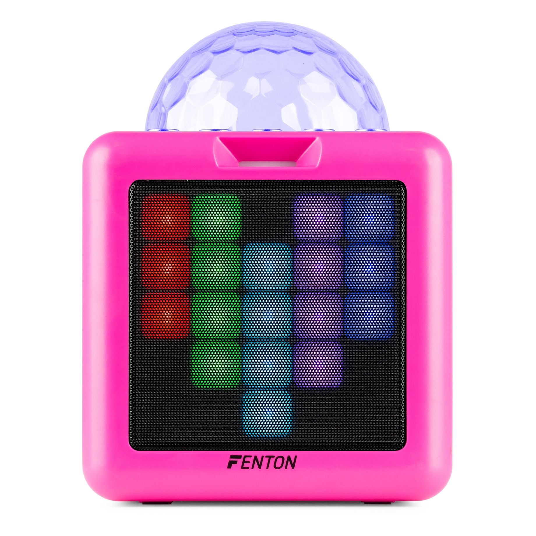 KAR15P Karaoke Speaker with 2 microphones Pink