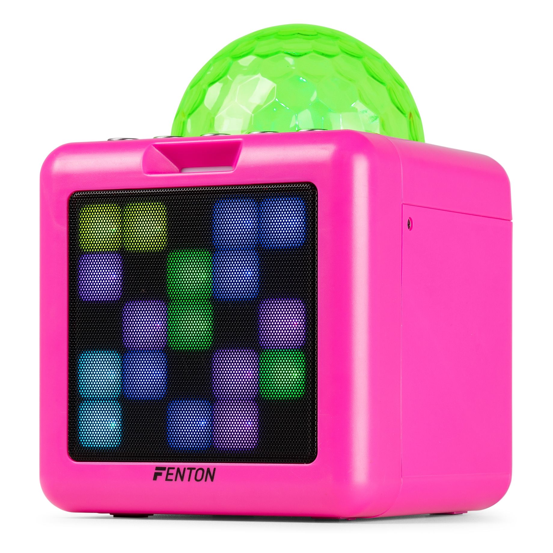 KAR15P Karaoke Speaker with 2 microphones Pink