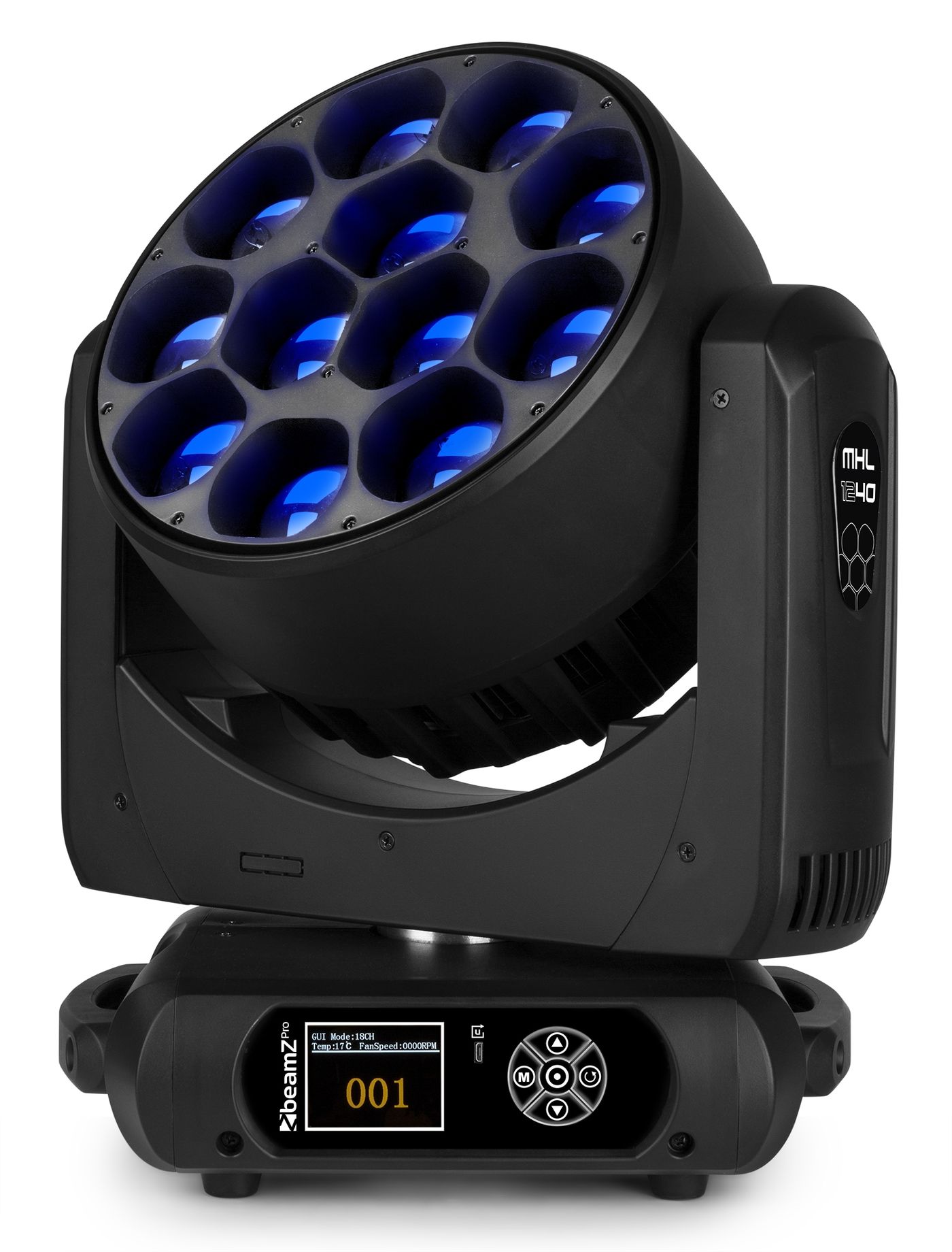 MHL1240 LED Wash Moving Head with Zoom