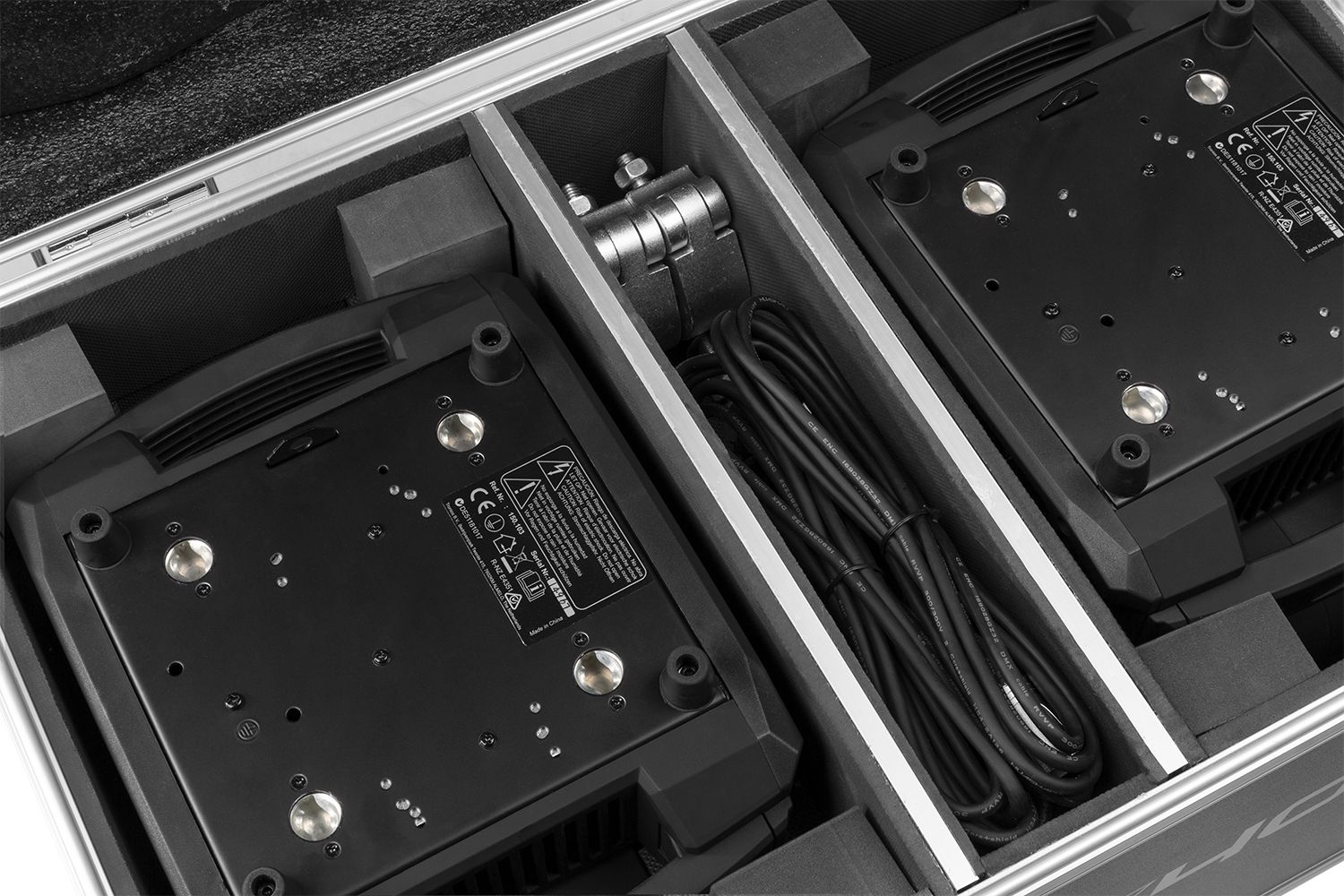 MHL740 LED Wash Moving Head with Zoom 2pcs in Flightcase