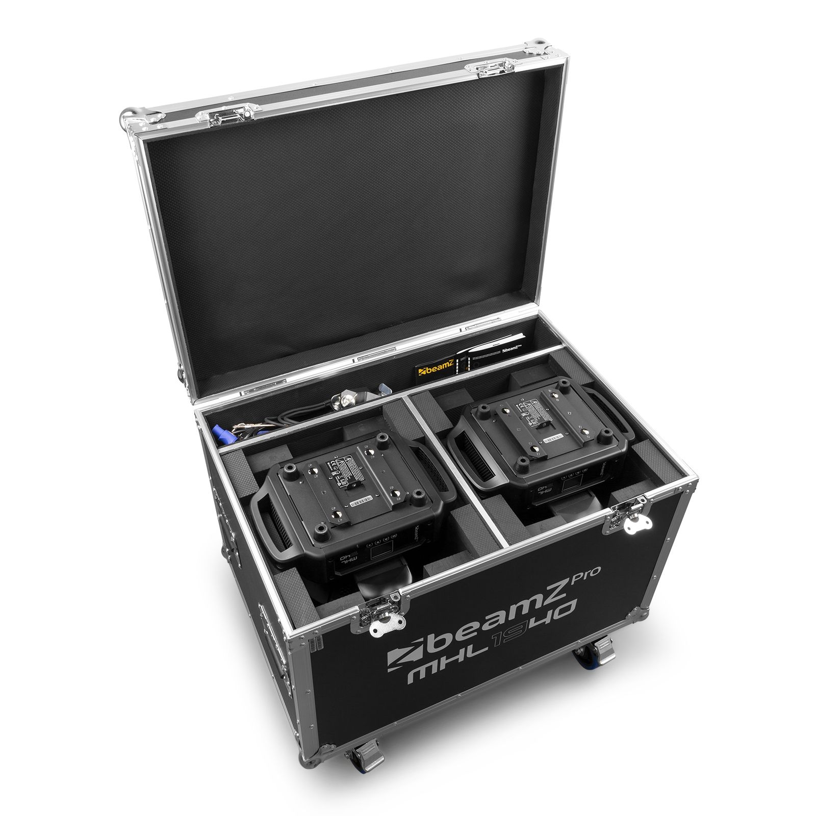 MHL1940 LED Bee Eye Moving Head with Zoom 2pcs in Flightcase