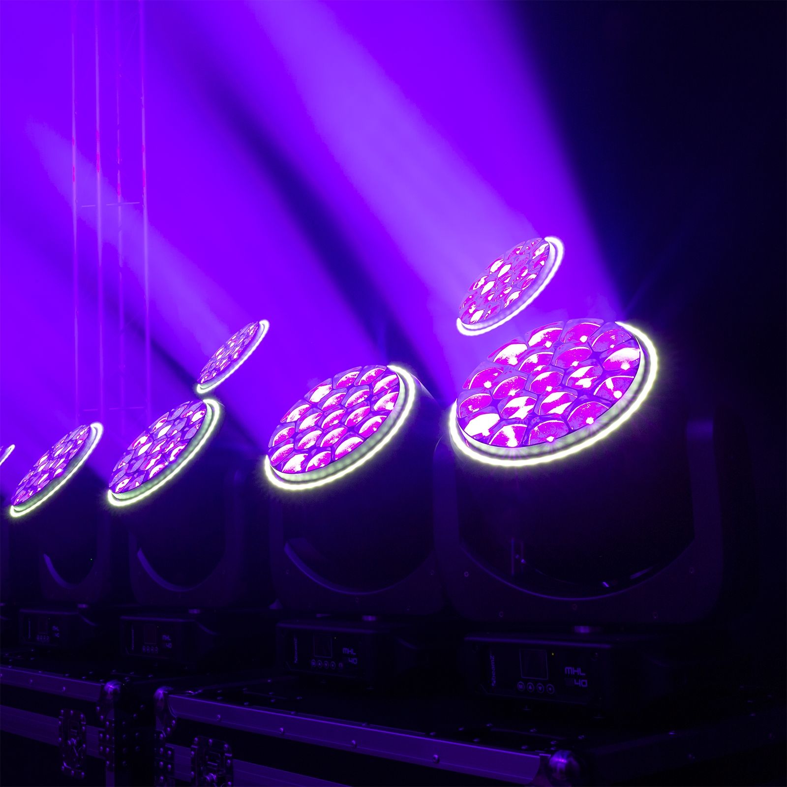 MHL1940 LED Bee Eye Moving Head with Zoom