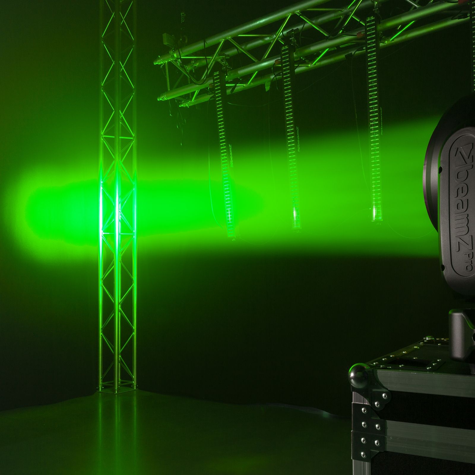 MHL1940 LED Bee Eye Moving Head with Zoom 2pcs in Flightcase