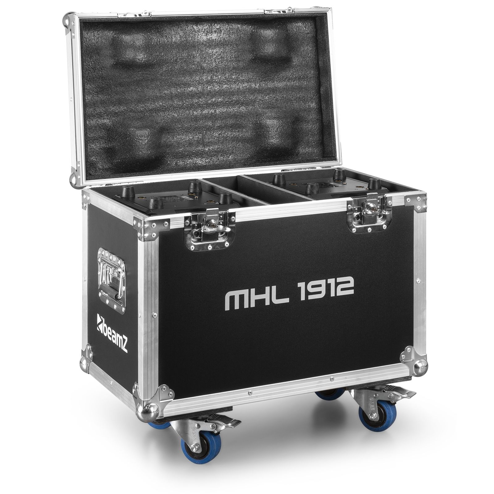 MHL1912 LED Wash Moving Head with Zoom 2pcs in Flightcase