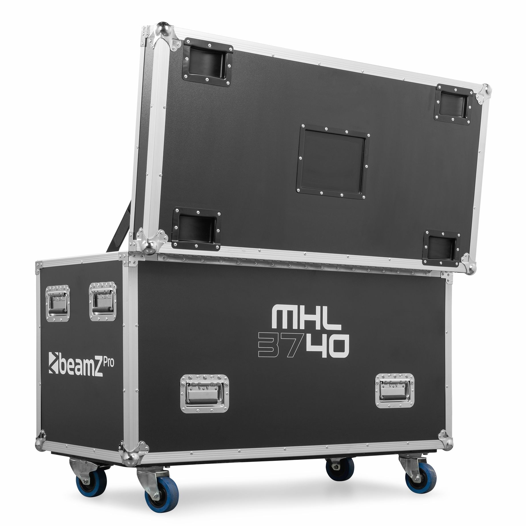 MHL3740 LED Wash Moving Head with Zoom 2pcs in Flightcase