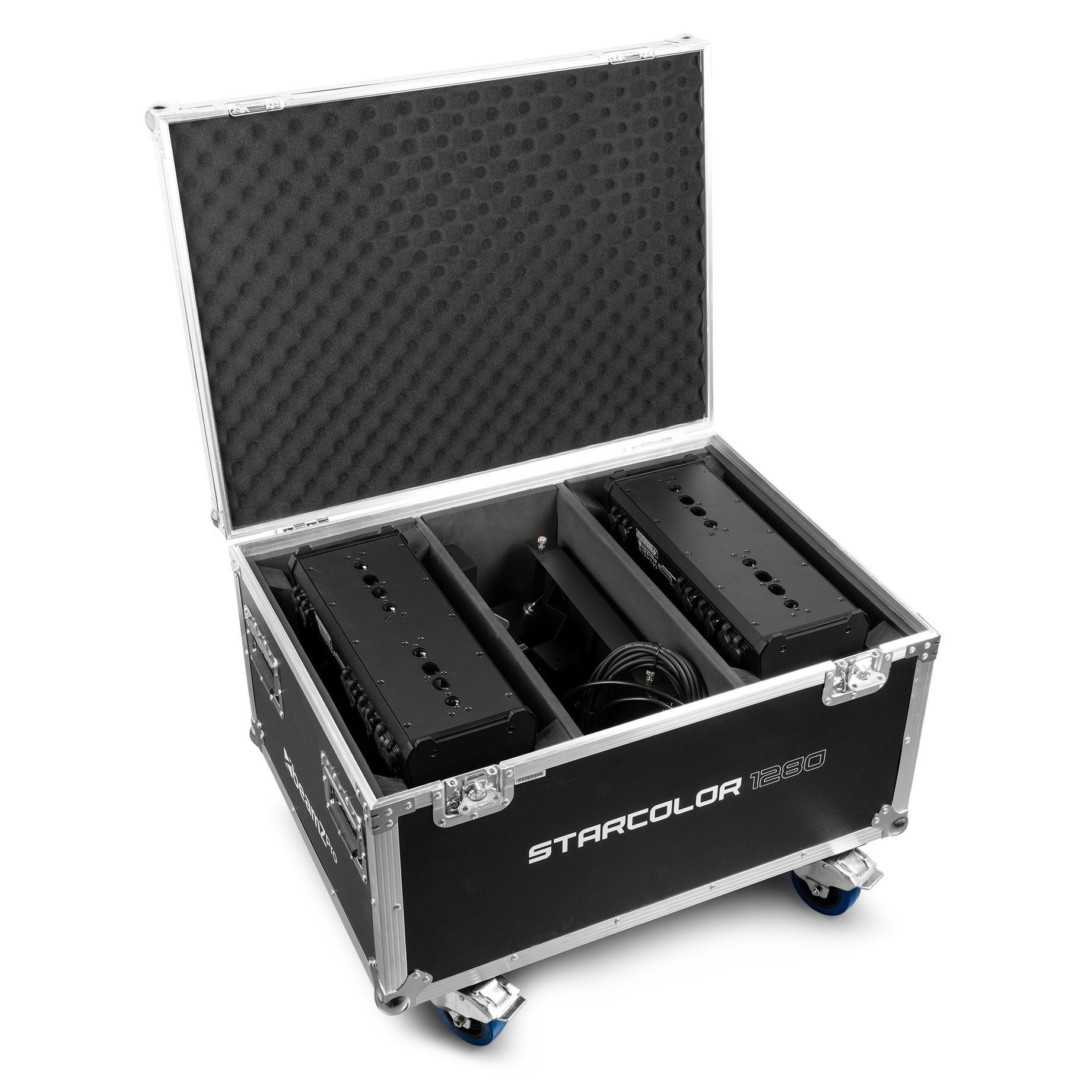 FLC12802 Flightcase for 2 pieces StarColor1280