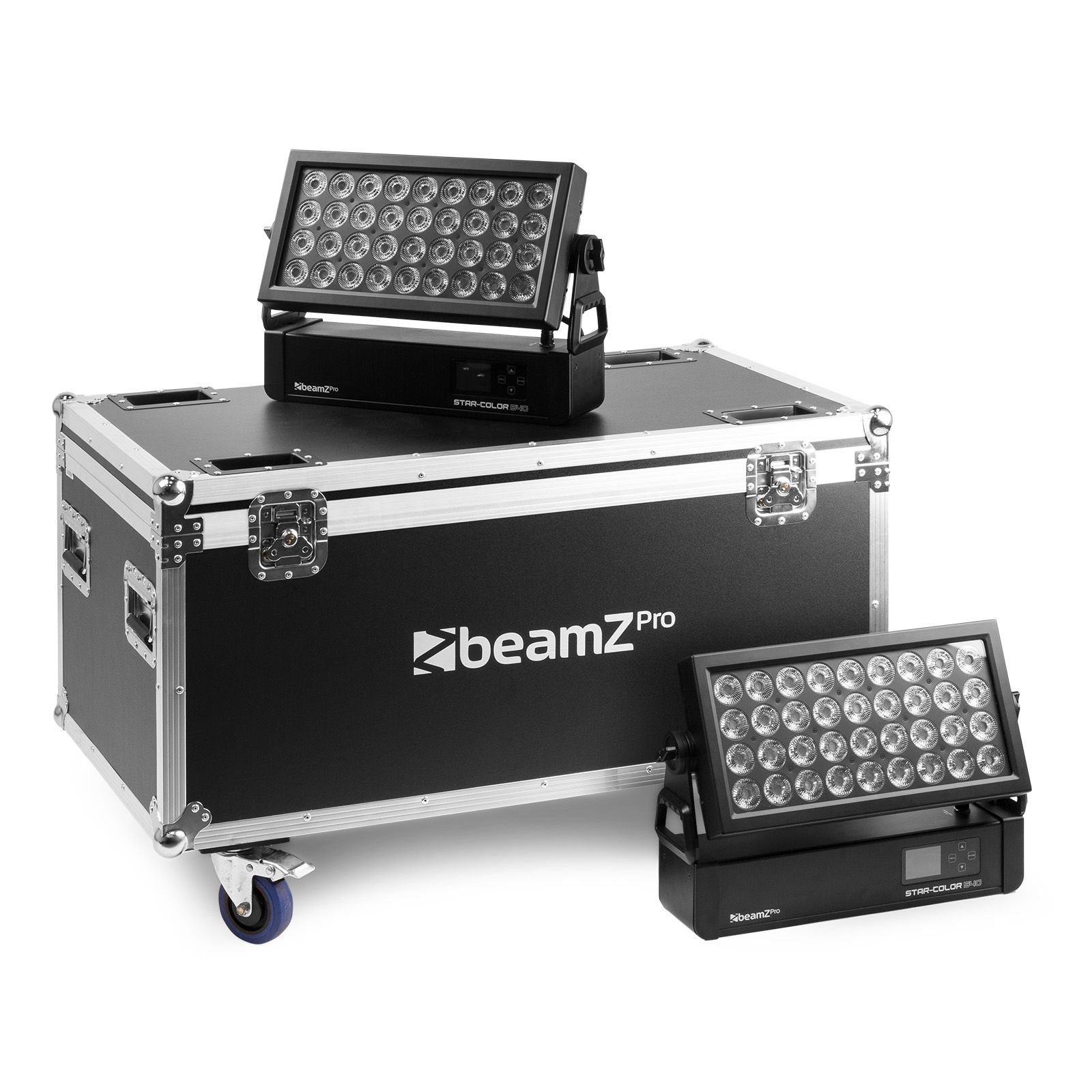 FLC5404 Flightcase for 4 pieces StarColor540