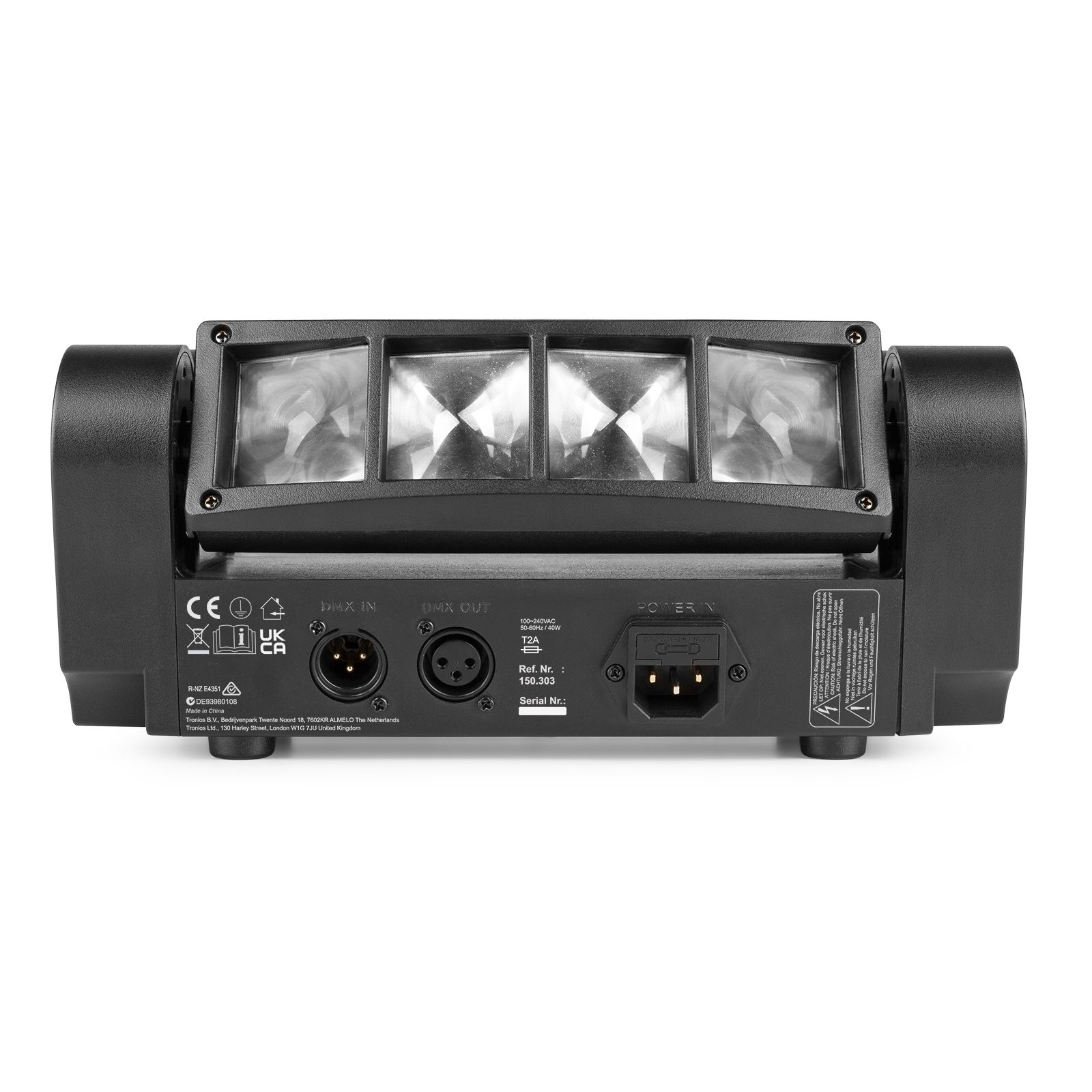 MHL820 Double Helix 8x 3W RGBW LEDs DMX