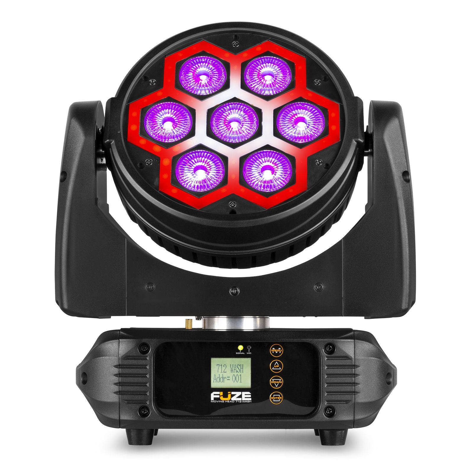 Fuze712 LED Wash Moving Head with SMD Effect