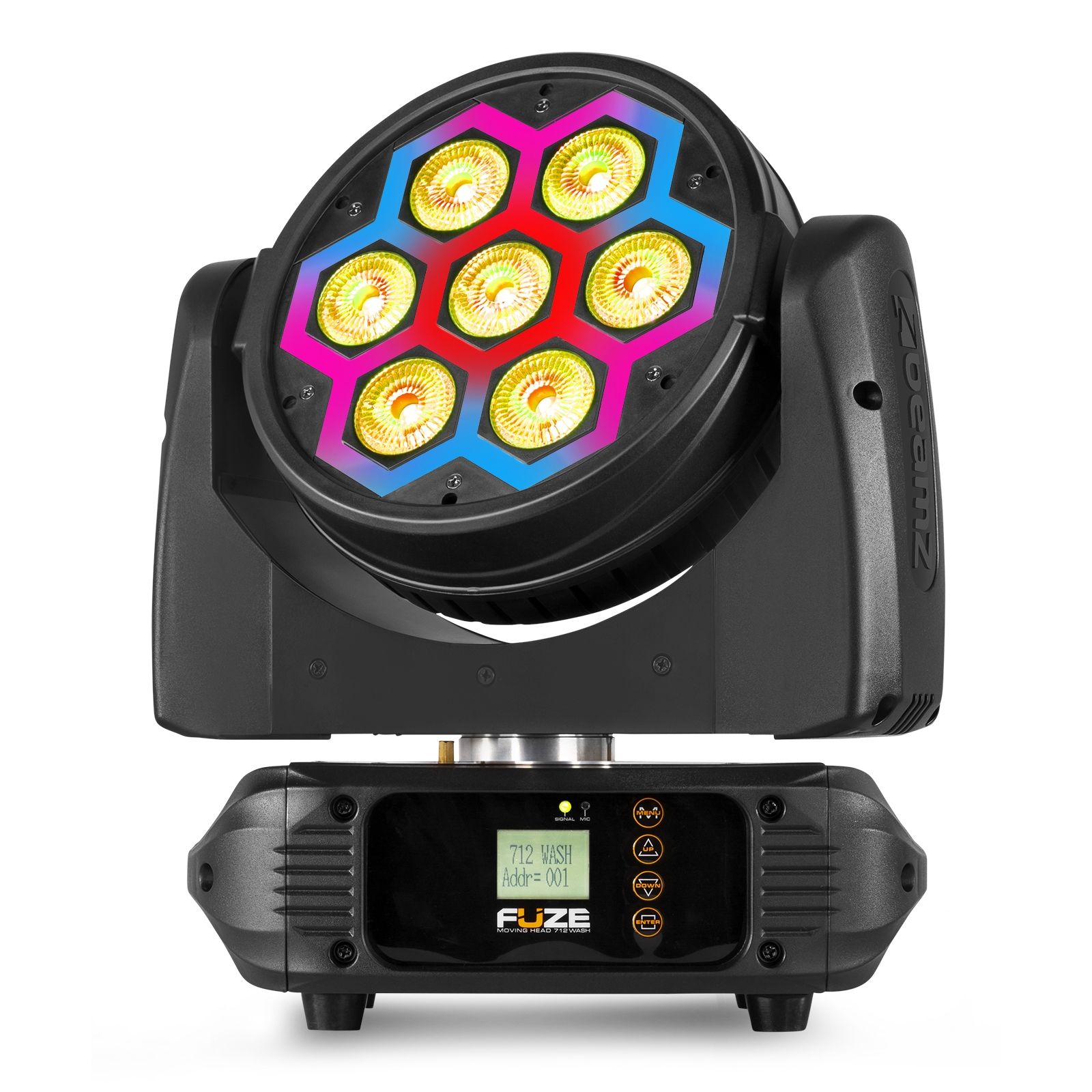 Fuze712 LED Wash Moving Head with SMD Effect