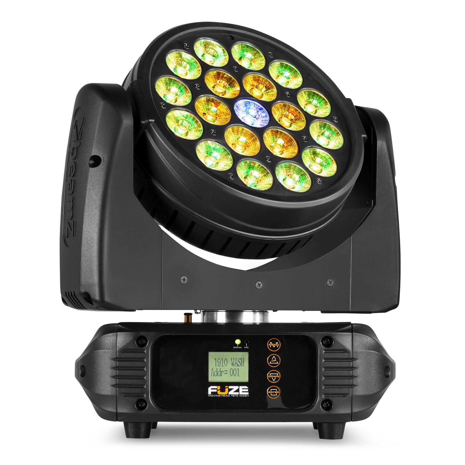 Fuze1910 LED Wash Moving Head with Ring Control