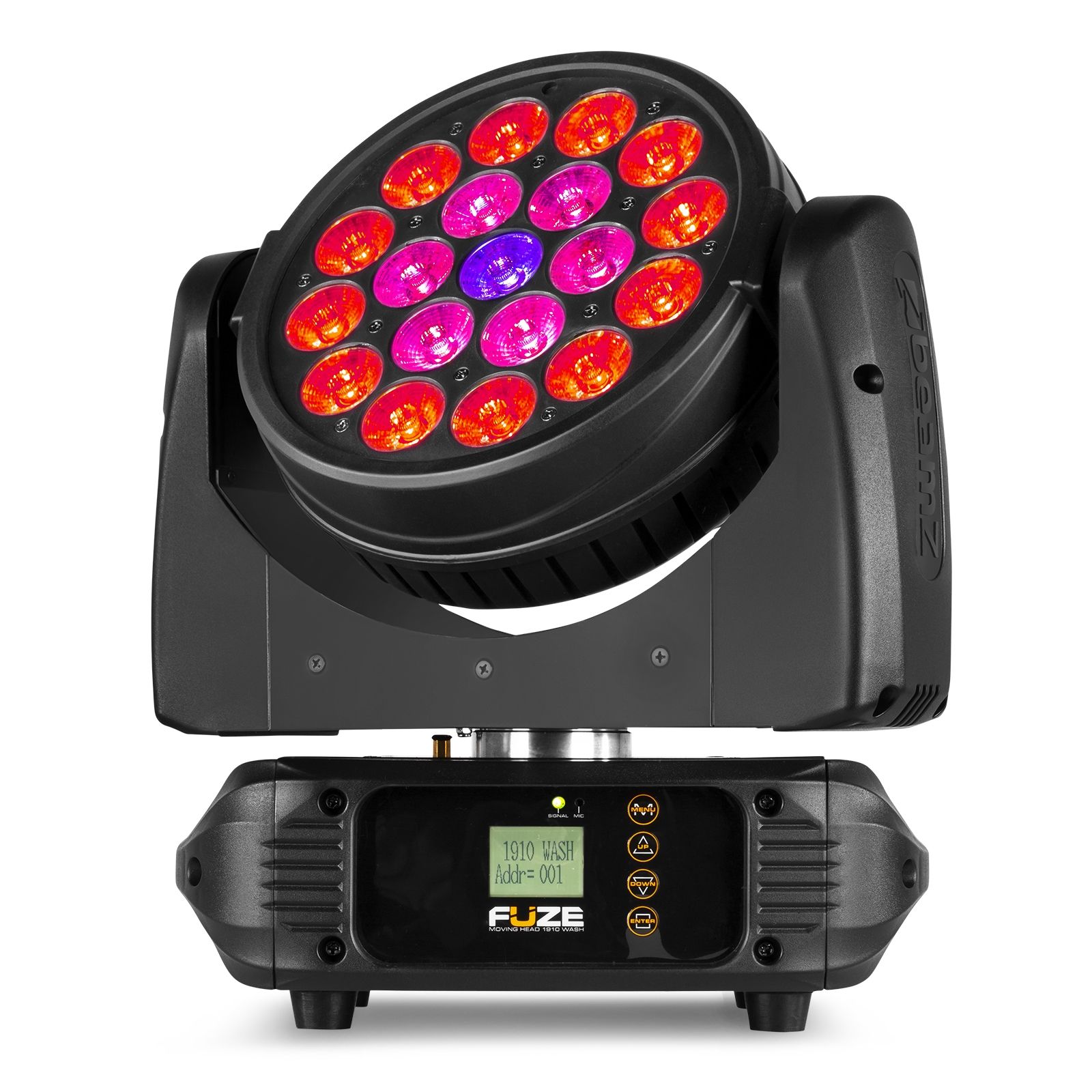 Fuze1910 LED Wash Moving Head with Ring Control