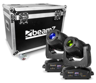 IGNITE180S LED Spot Moving Head 2pcs in Flightcase