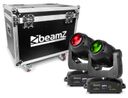 IGNITE180B LED Beam Moving Head 2pcs in Flightcase