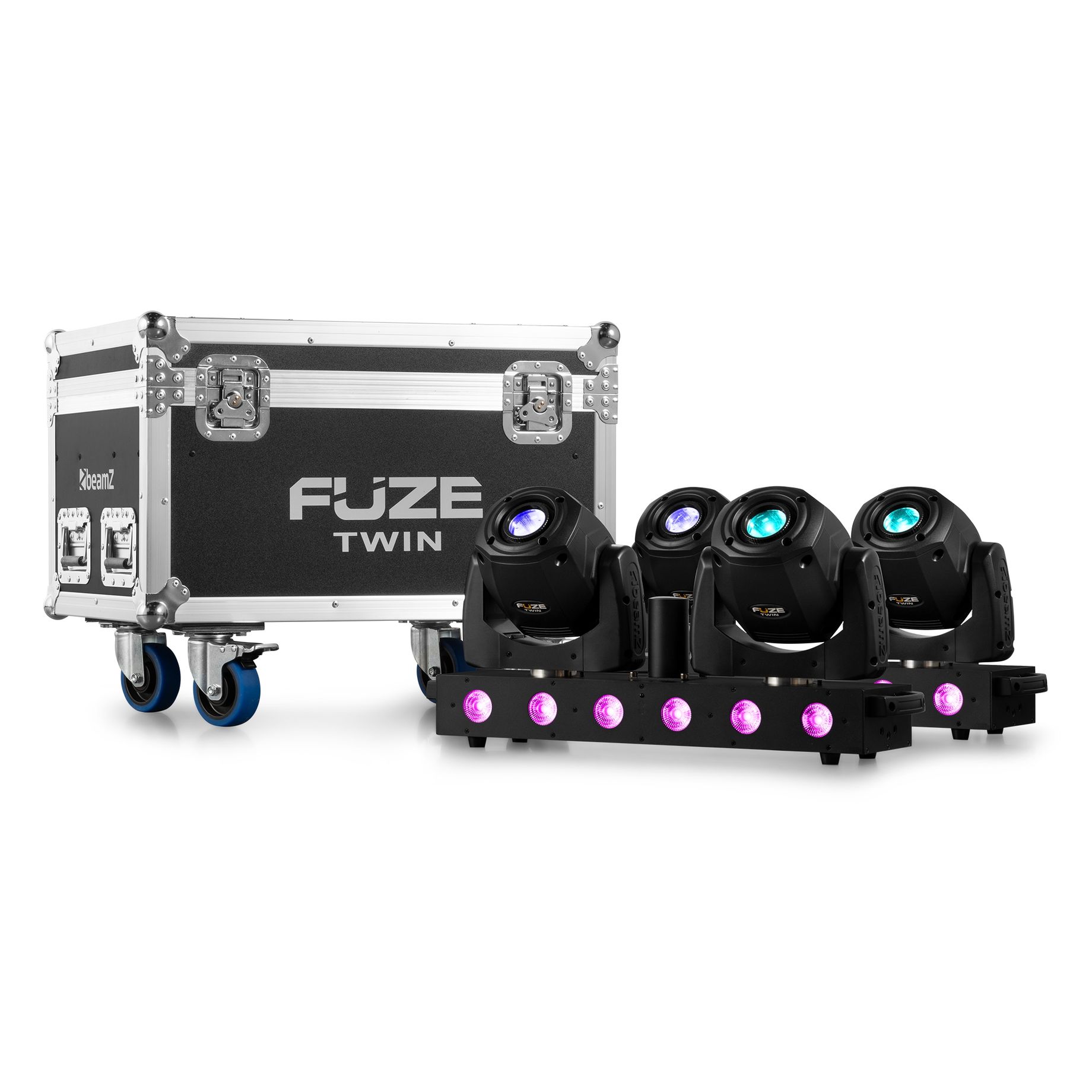 FCFTB Flightcase for 2 pieces Fuze Twin