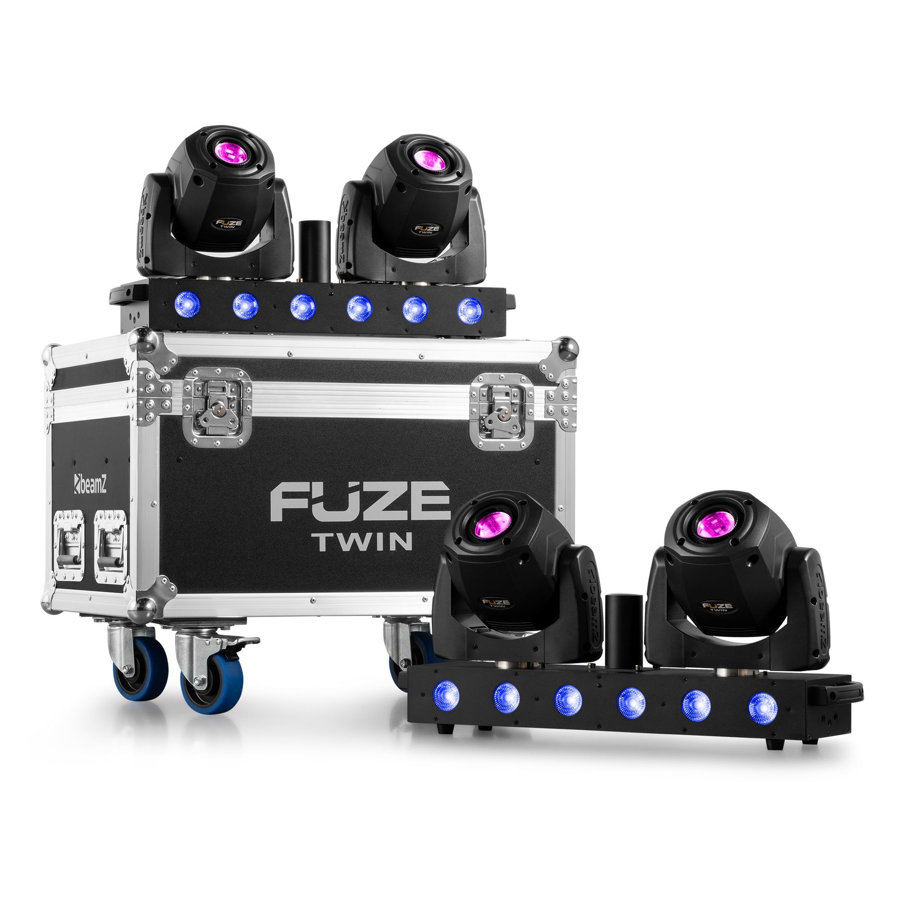 FCFTB Flightcase for 2 pieces Fuze Twin