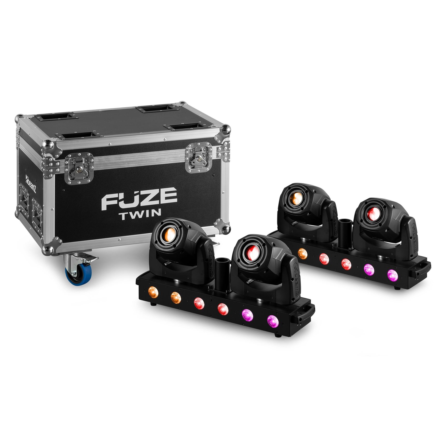 FCFTB Flightcase for 2 pieces Fuze Twin