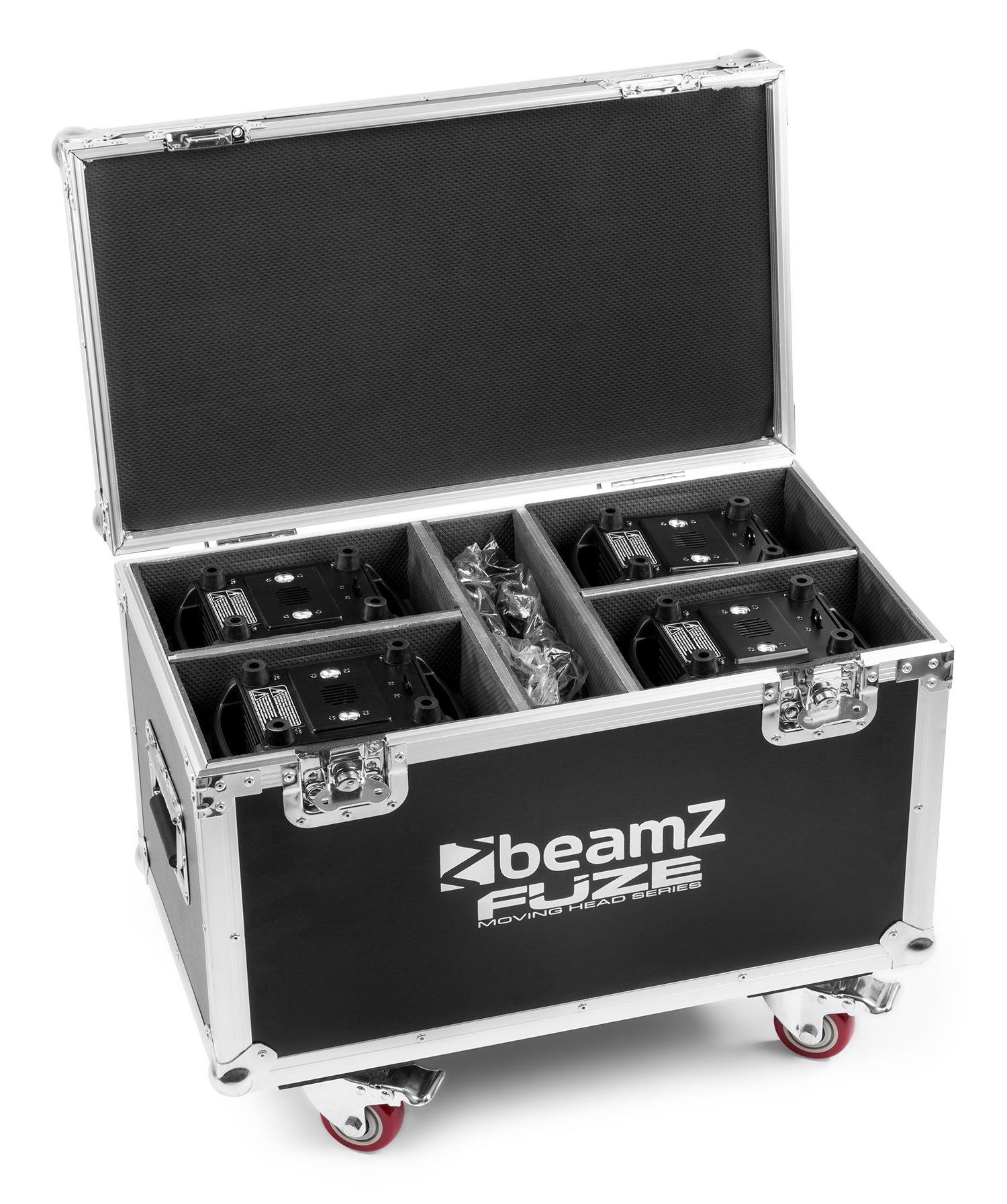 FCFZ42 Flightcase for 4 pieces Fuze 2812/712/1910 Series